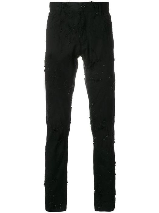 Scab Skinny-Fit Distressed Jeans