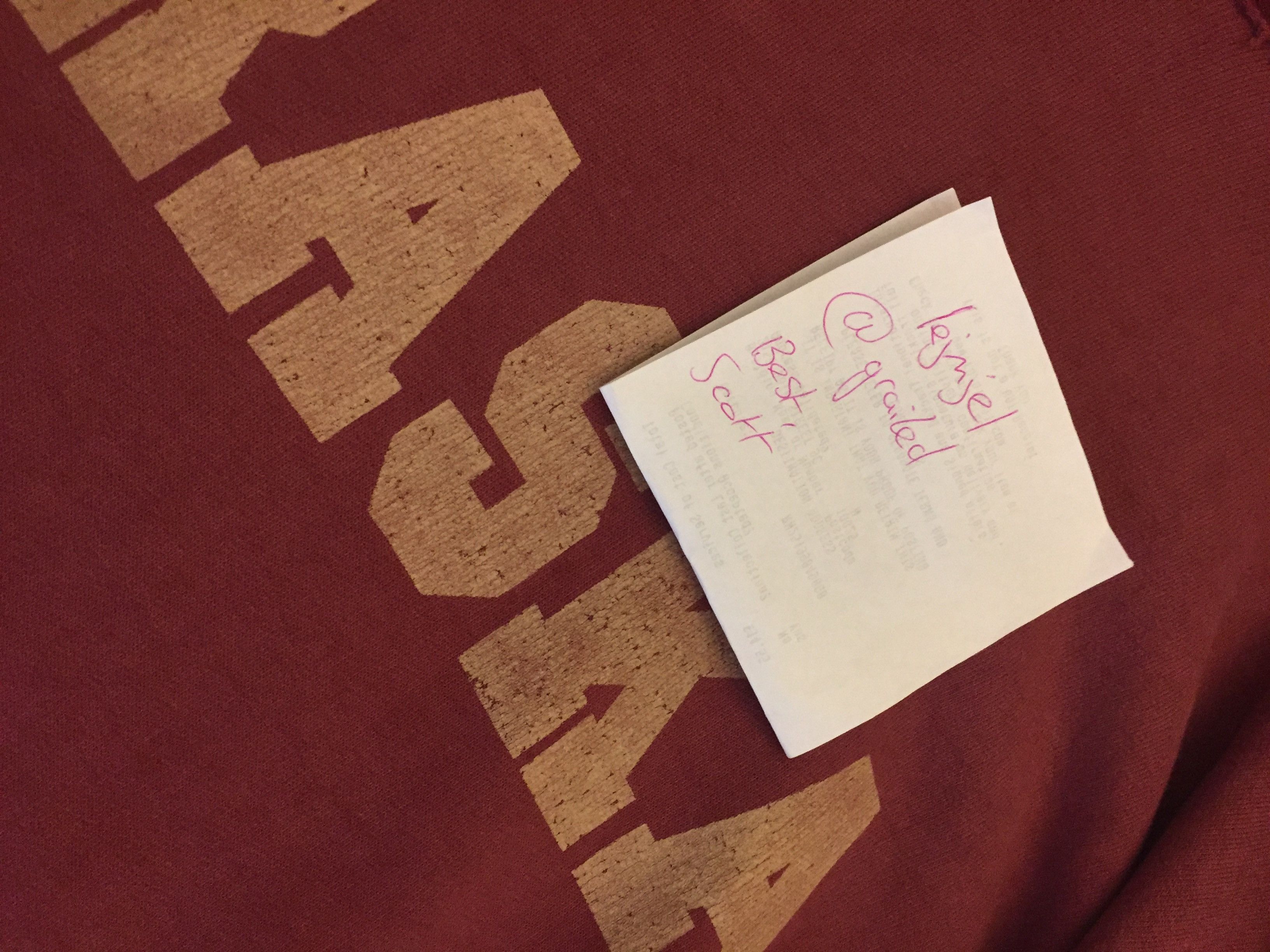 Raf Simons Red Nebraska sweatshirt | Grailed Raf Simons Red Nebraska sweatshirt | Grailed