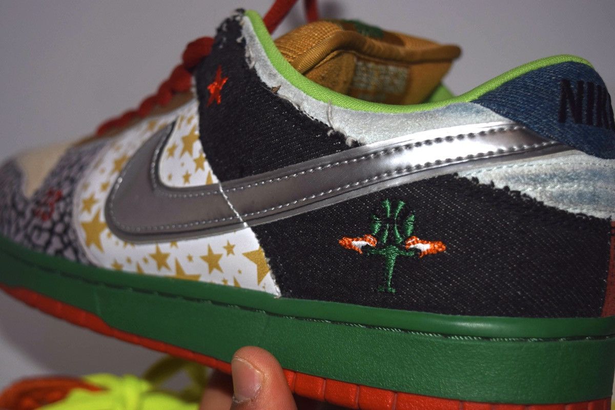 Nike Dunk Low SB What The Dunk 2007 Size US 10.5 / EU 43-44 - 11 Thumbnail