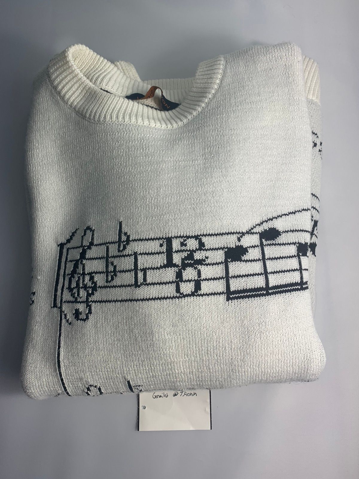 Louis Vuitton 2019 Partition Intarsia Sweater - Neutrals Sweaters, Clothing  - LOU287471