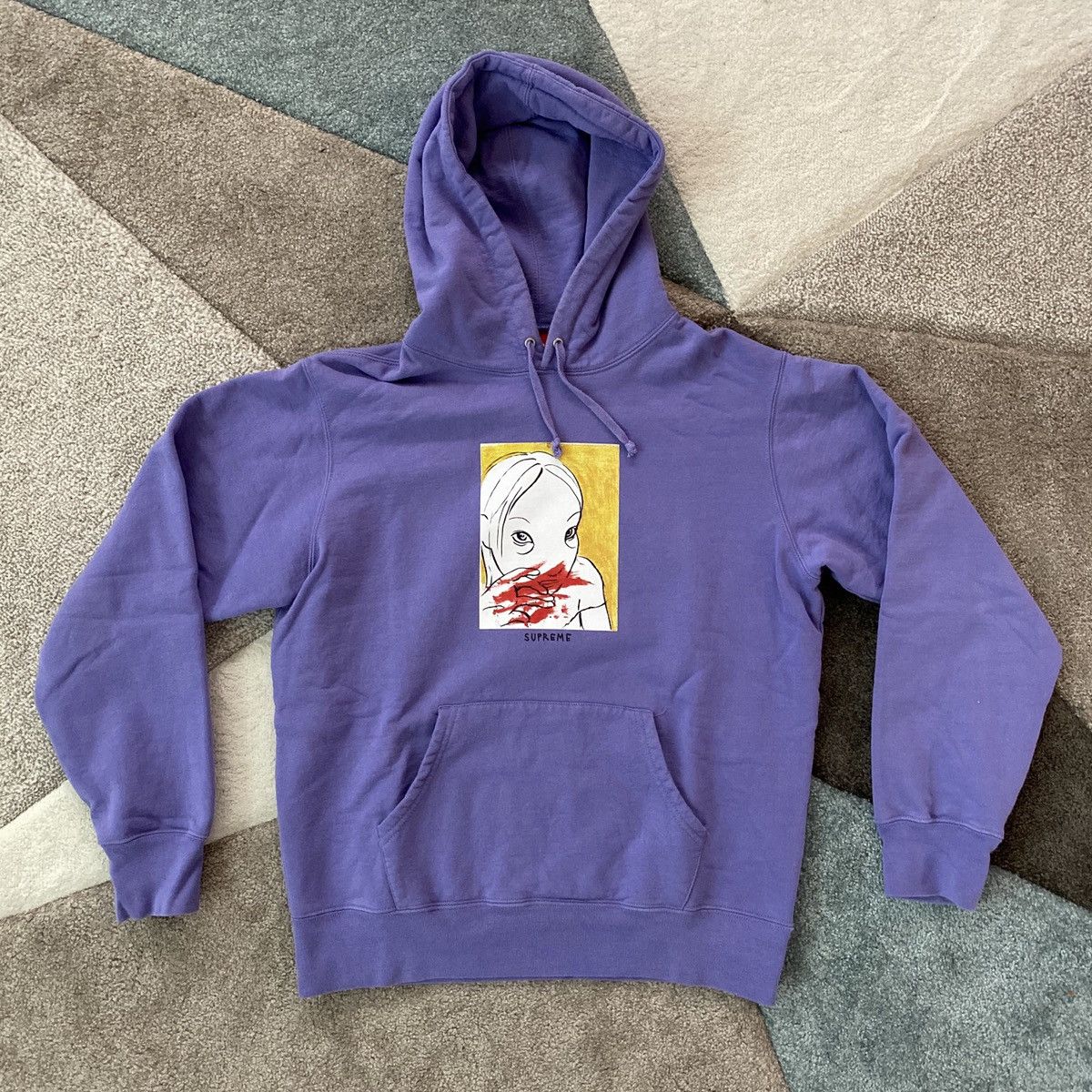 Supreme x Rita Ackermann Nose Bleed Hoodie | Grailed
