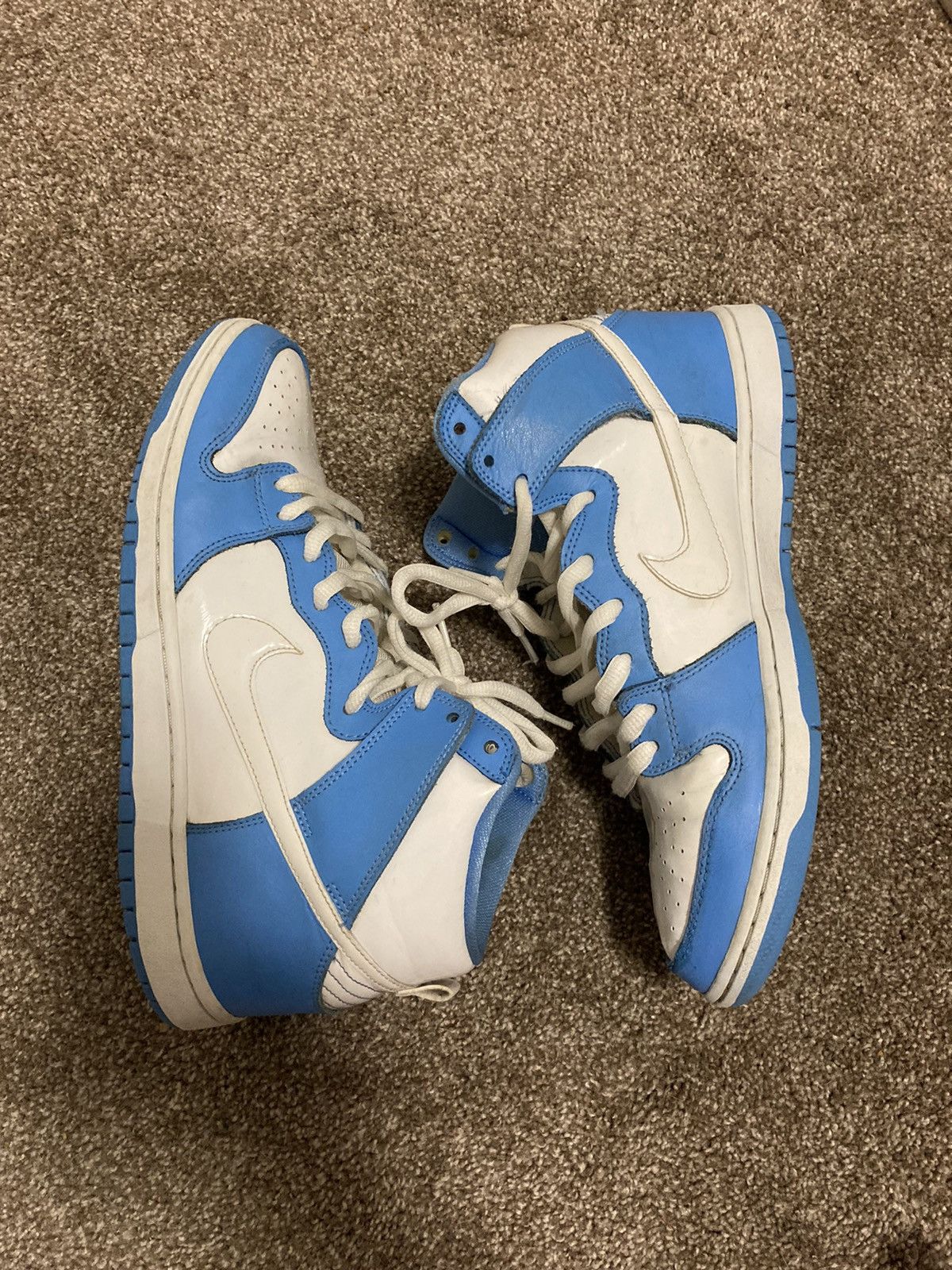 Nike UNC Dunk High Premium SB Rivalry Size US 11 / EU 44 - 3 Thumbnail