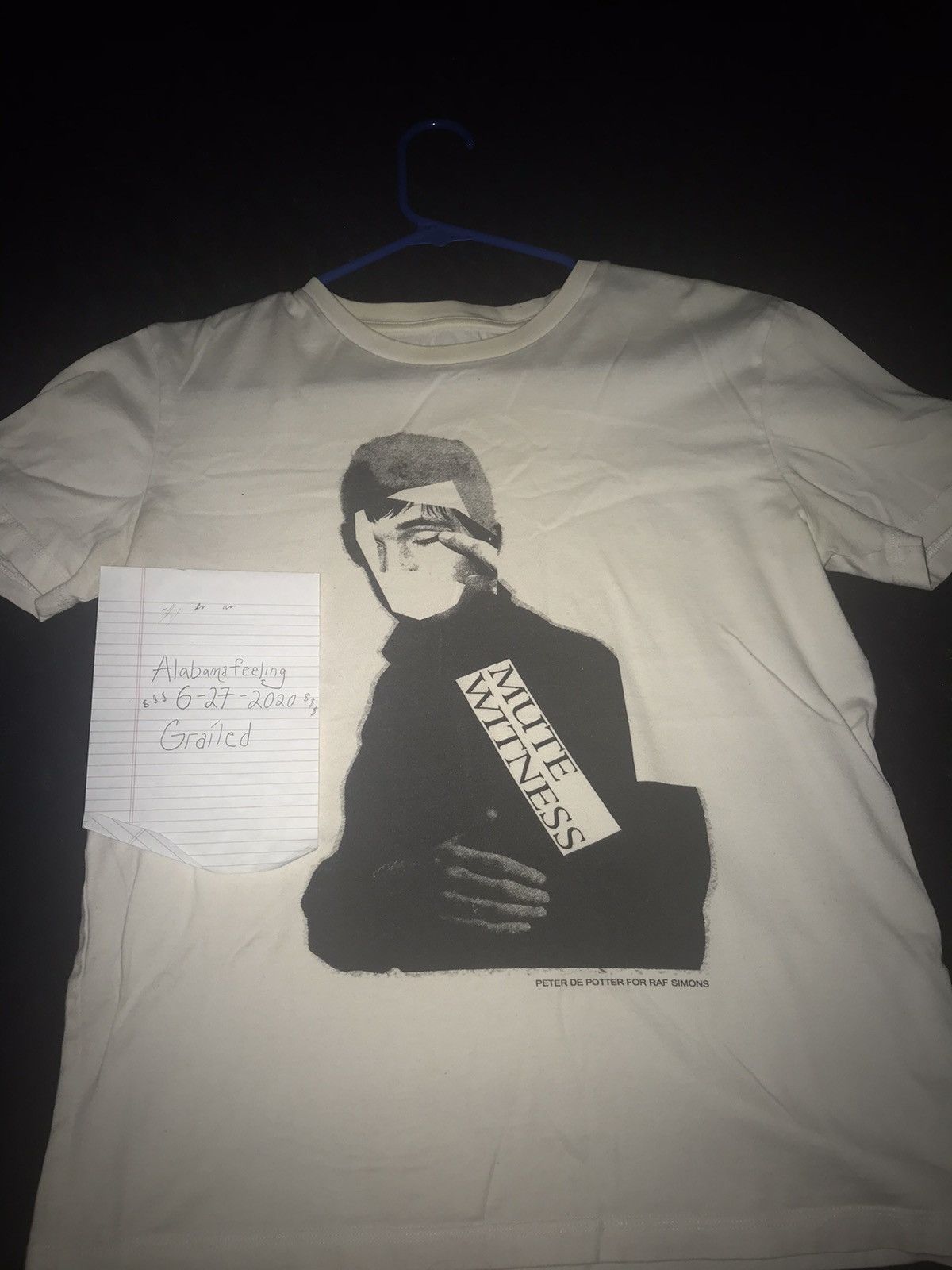 Raf Simons Peter de Potter Raf Simons “Mute Witness” | Grailed
