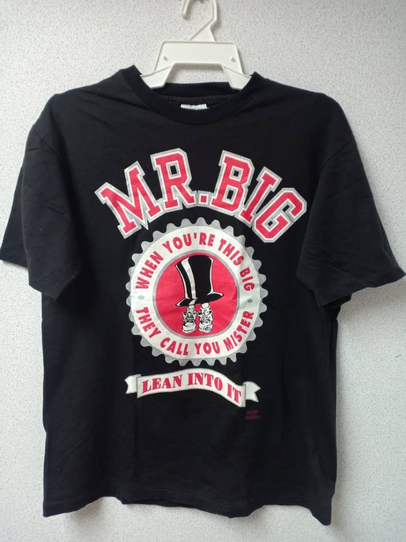 Band Tees × Vintage Vintage Mr Big band t shirt Rock Tee 6/20 Size US L / EU 52-54 / 3 - 1 Thumbnail