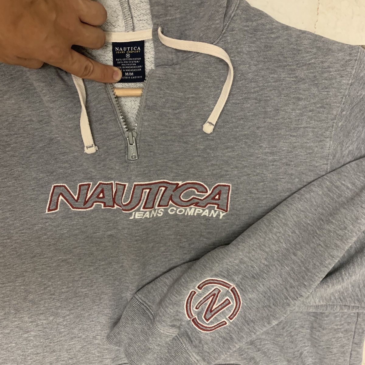 Vintage 90s Nautica Jeans Co Hoodie