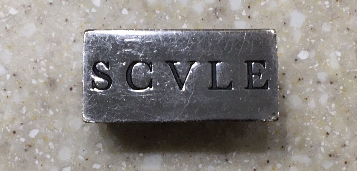 Black Scale × Vintage BLVCK SCVLE Two Finger Ring(ASAP PESO VID) | Grailed