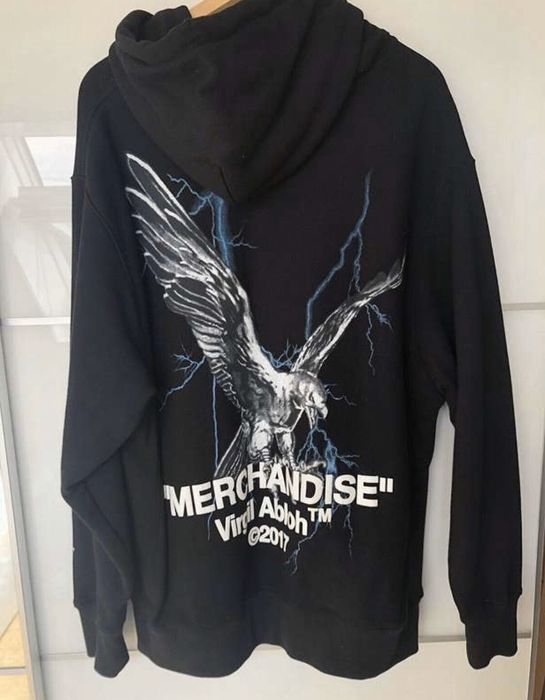 Travis scott virgil discount abloh merchandise hoodie