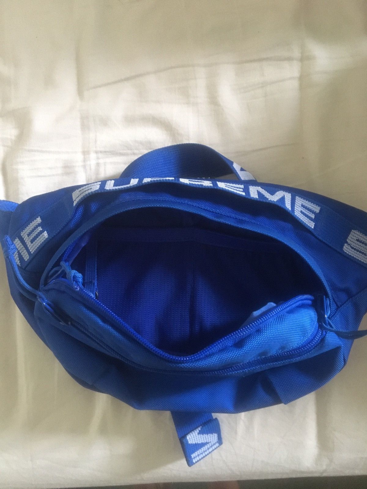 Supreme × Vintage Supreme Waist Bag Royal Blue SS18 | Grailed 