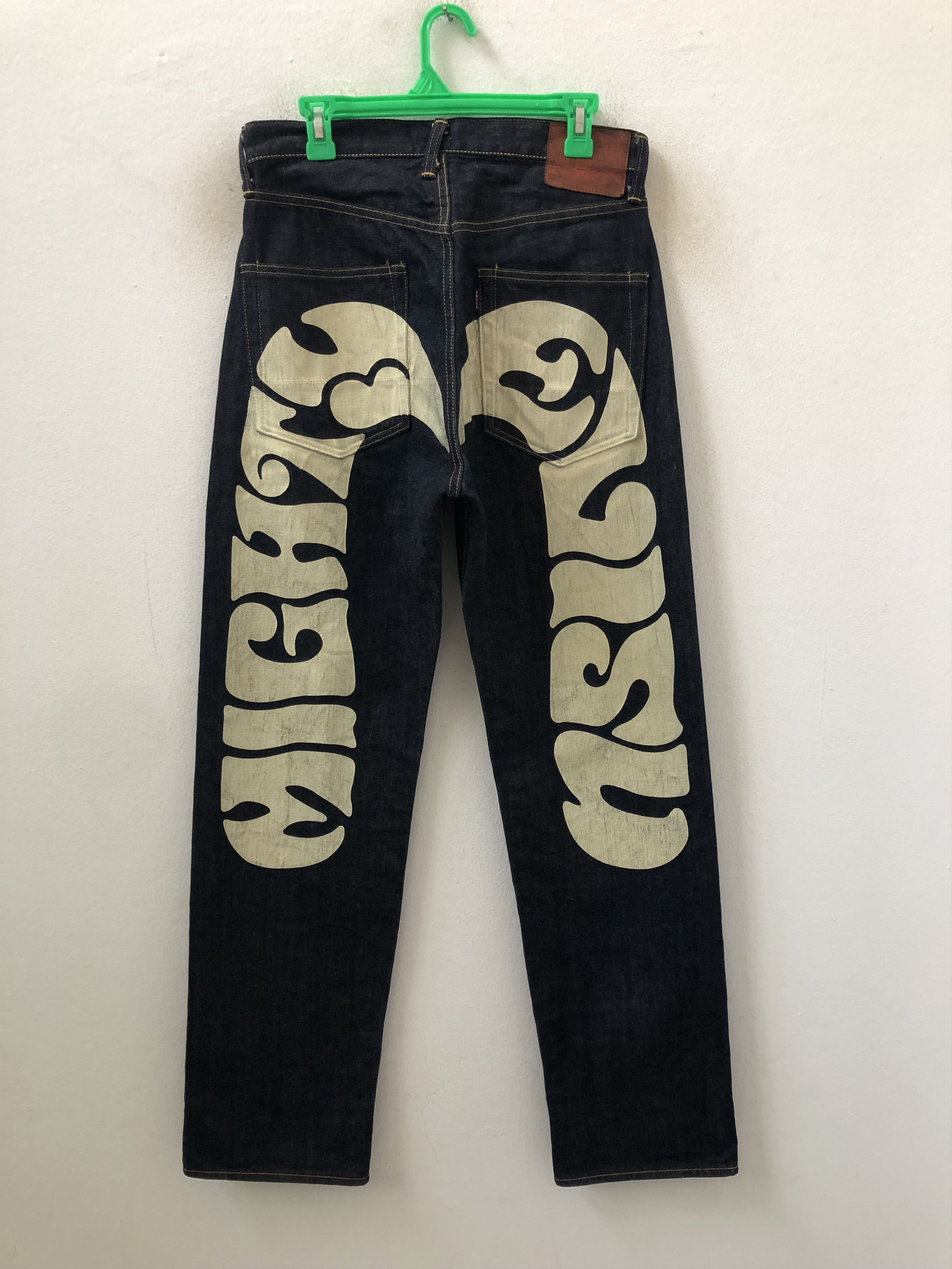 ホットセール Made Evisu Mighty VTG Evisu in Jeans Denim Selvedge Japan パンツ