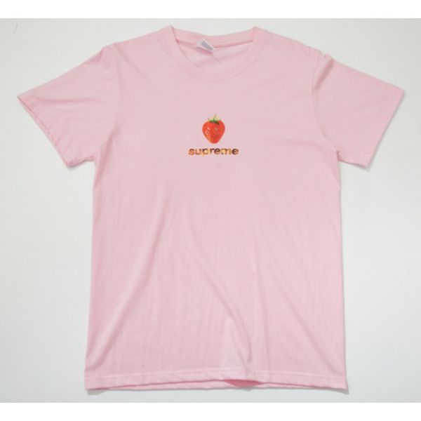 Supreme deals strawberry shirt