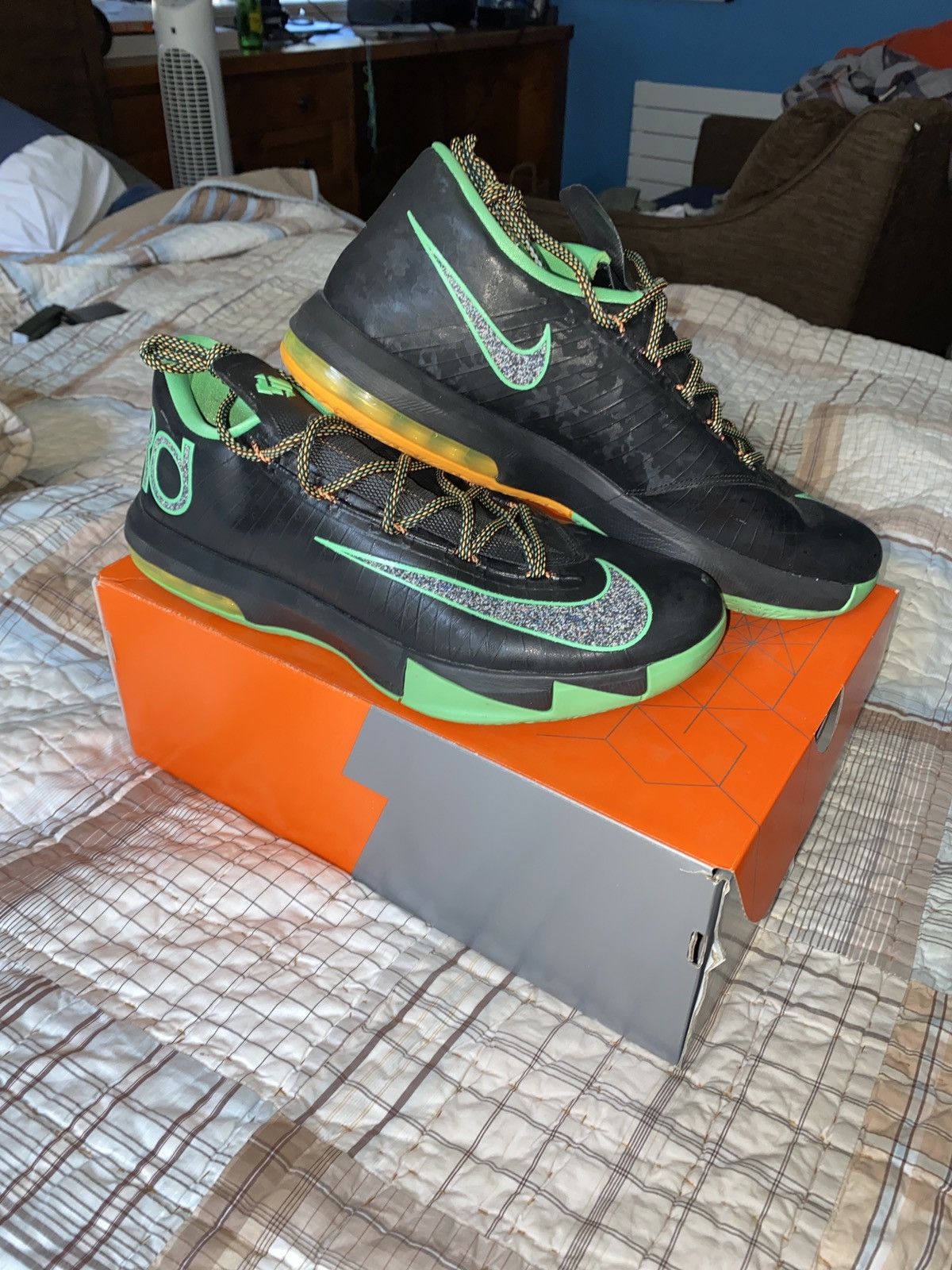 Nike Kd 6 Night Vision Grailed