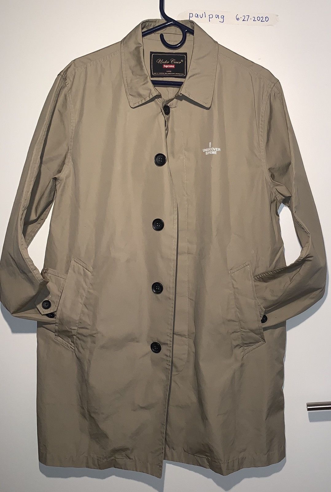 Supreme Undercover Trenchcoat | Grailed
