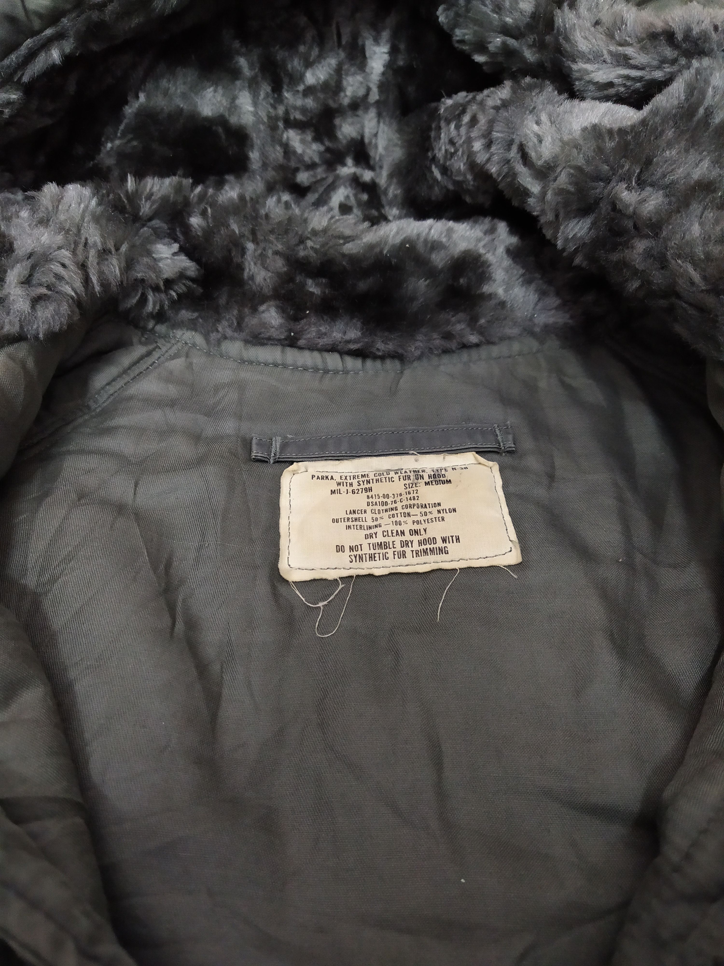 Vintage 70/80s LANCER CLOTHING PARKAS JACKET N-3B SCOVILL (B331) Size US M / EU 48-50 / 2 - 8 Thumbnail