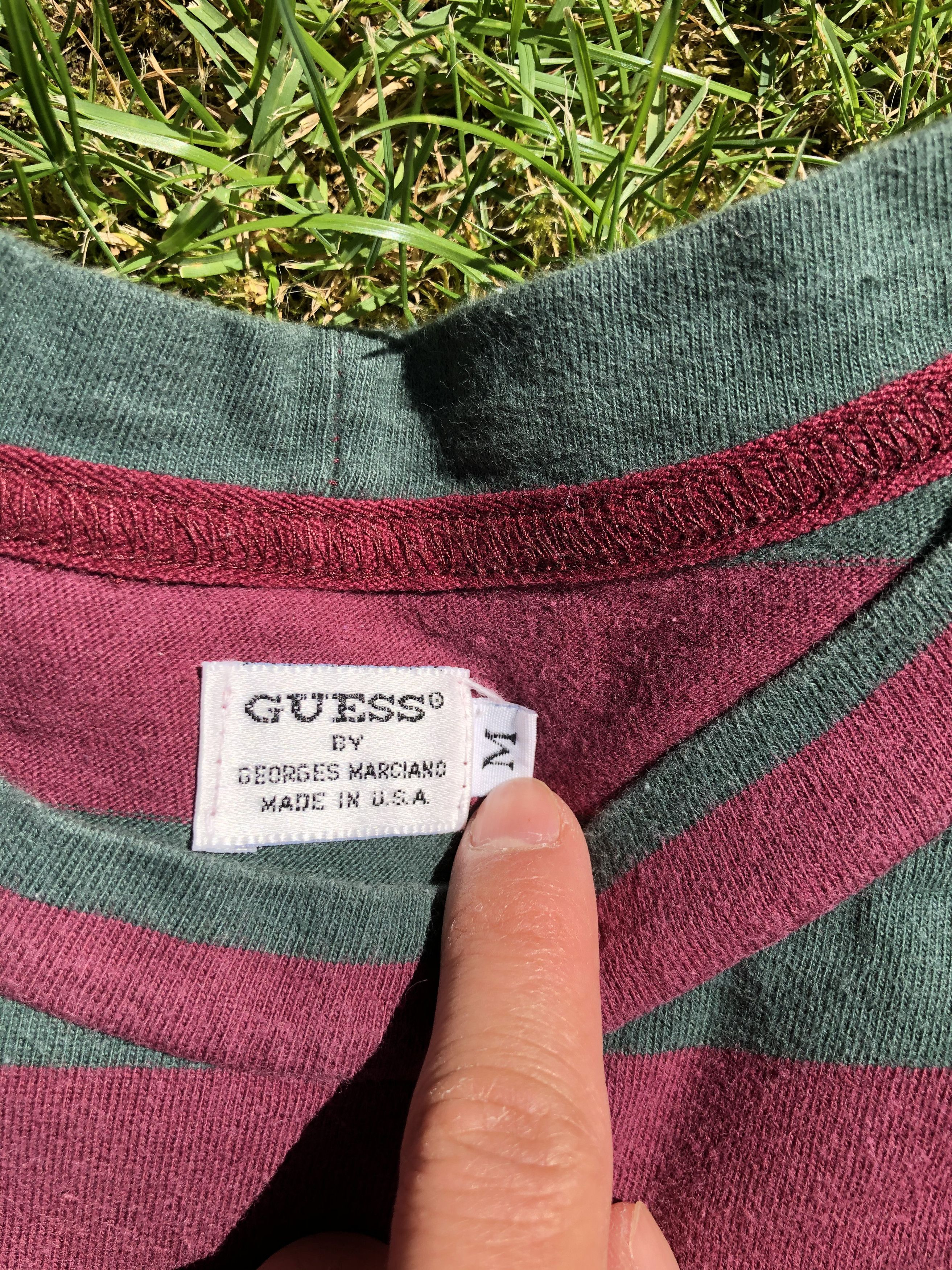 Guess 90s Guess Jeans USA Embroidered Striped Asap Rocky Style Size US M / EU 48-50 / 2 - 4 Thumbnail