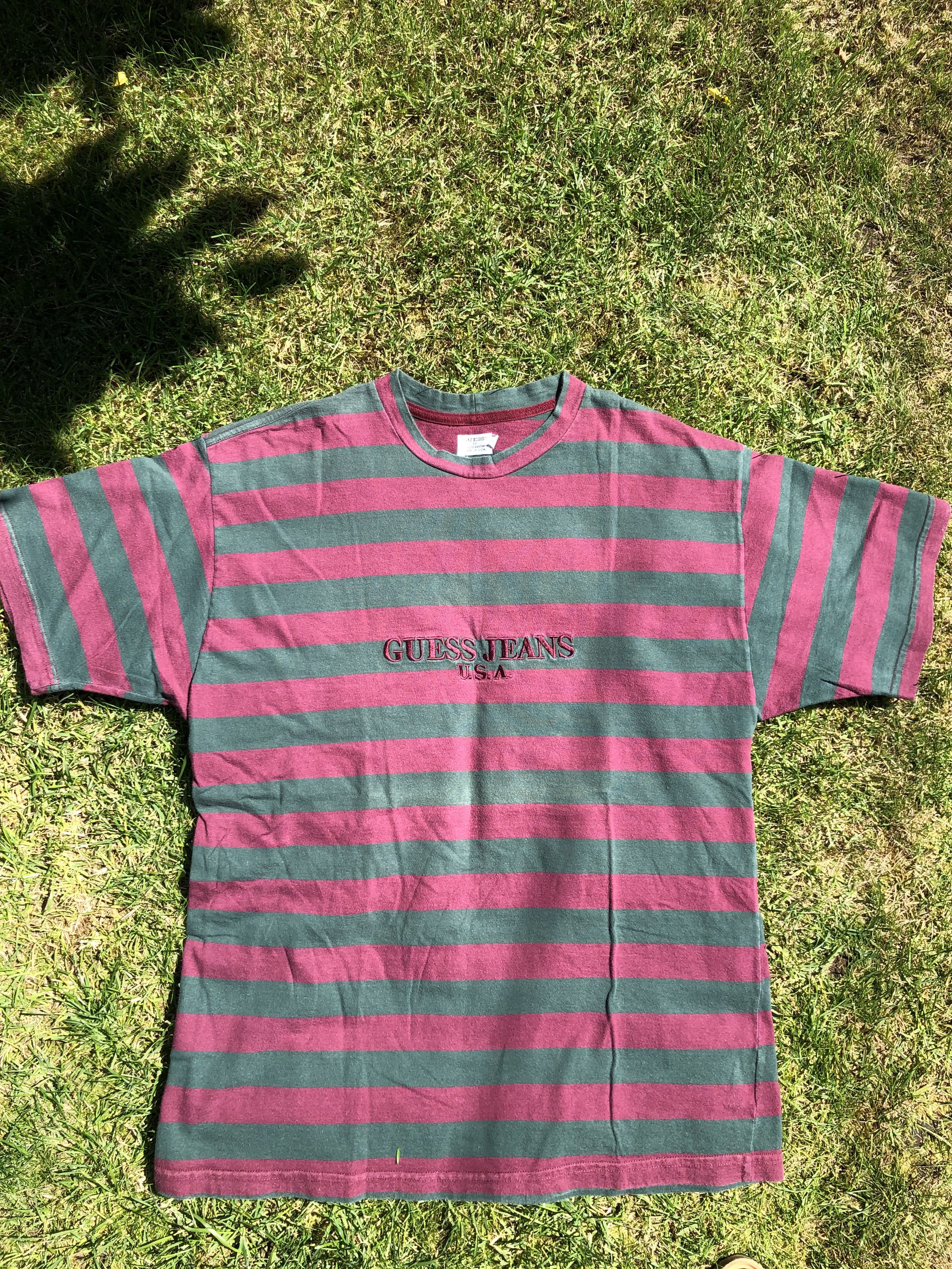 Guess 90s Guess Jeans USA Embroidered Striped Asap Rocky Style Size US M / EU 48-50 / 2 - 2 Thumbnail