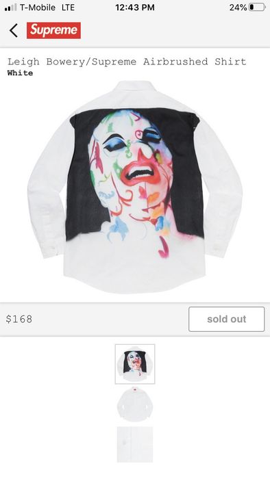 Supreme Supreme Leigh Bowery Airbrushed Shirt | Grailed