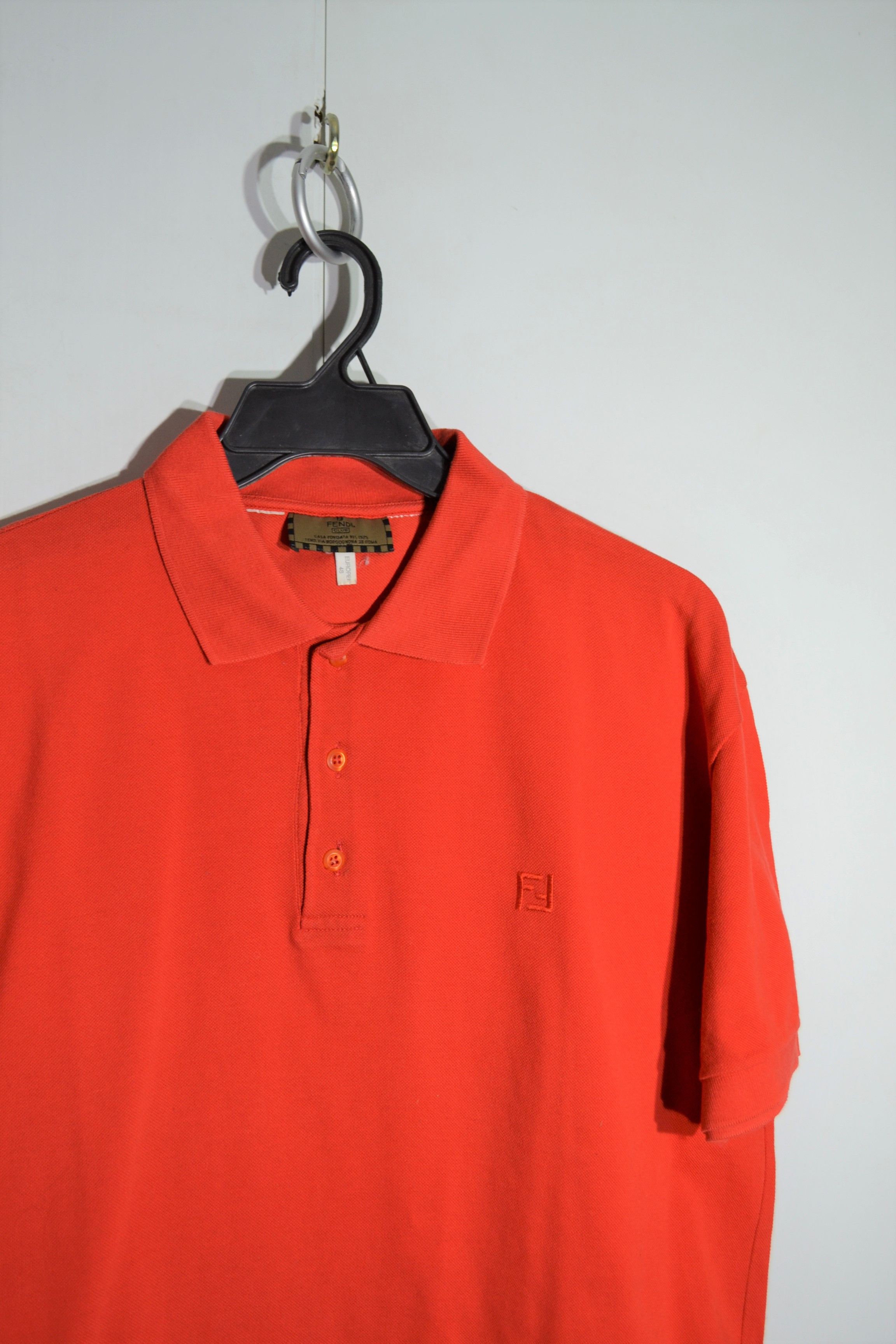 Fendi Fendi Vintage 48 M size Zucca Logo Polo Shirt Monogram | Grailed