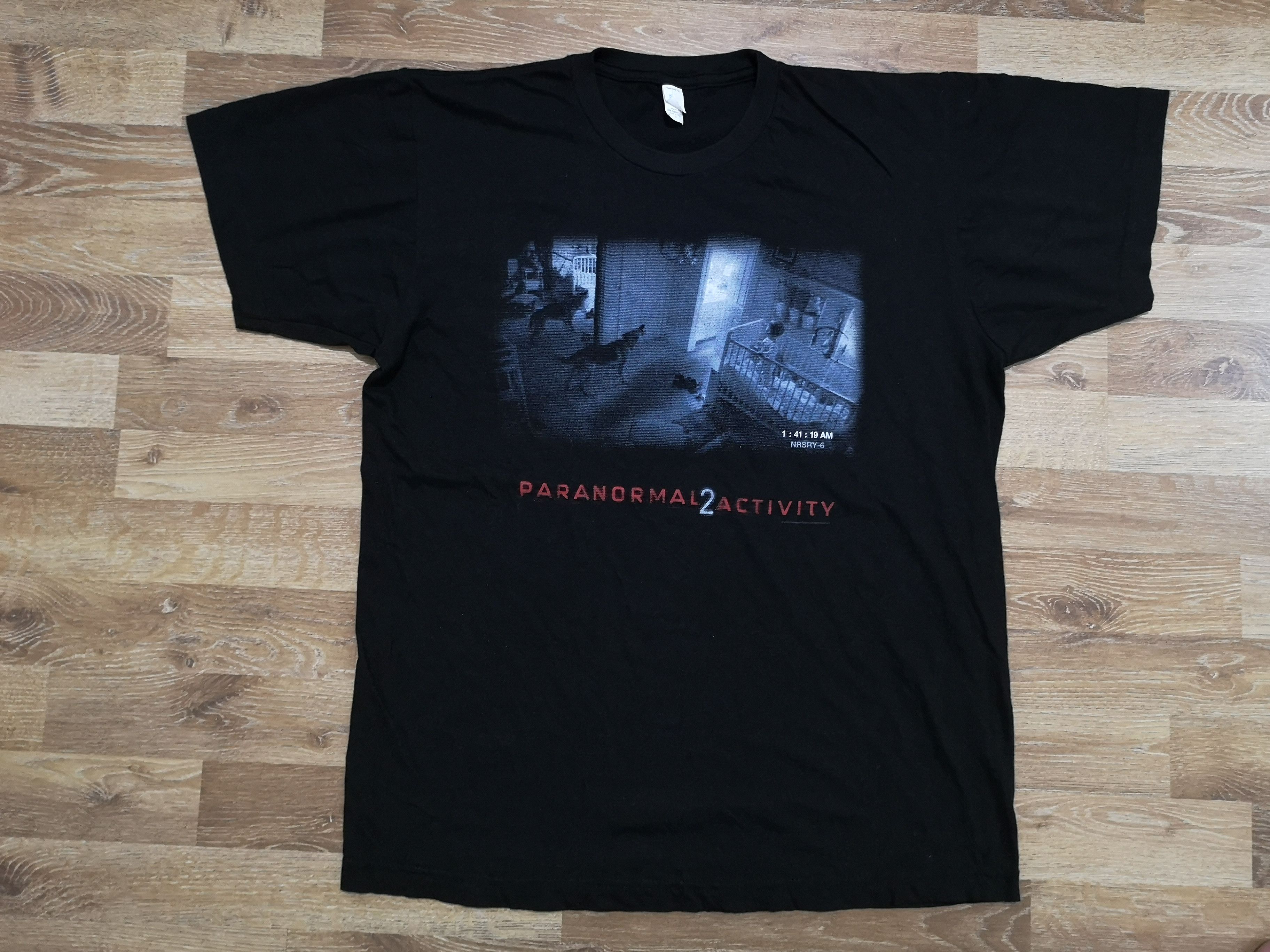 Vintage Official Vintage Paranormal Activity 2 Promo Movie T Shirt