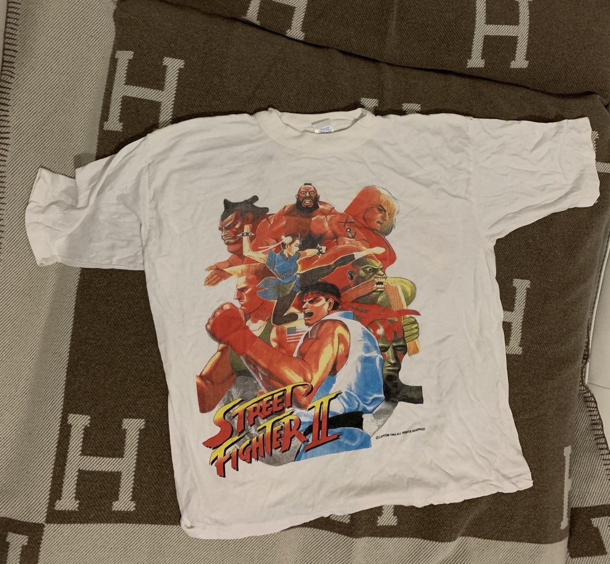 Vintage 90s Bootleg Street Fighter 2 tshirt | Grailed