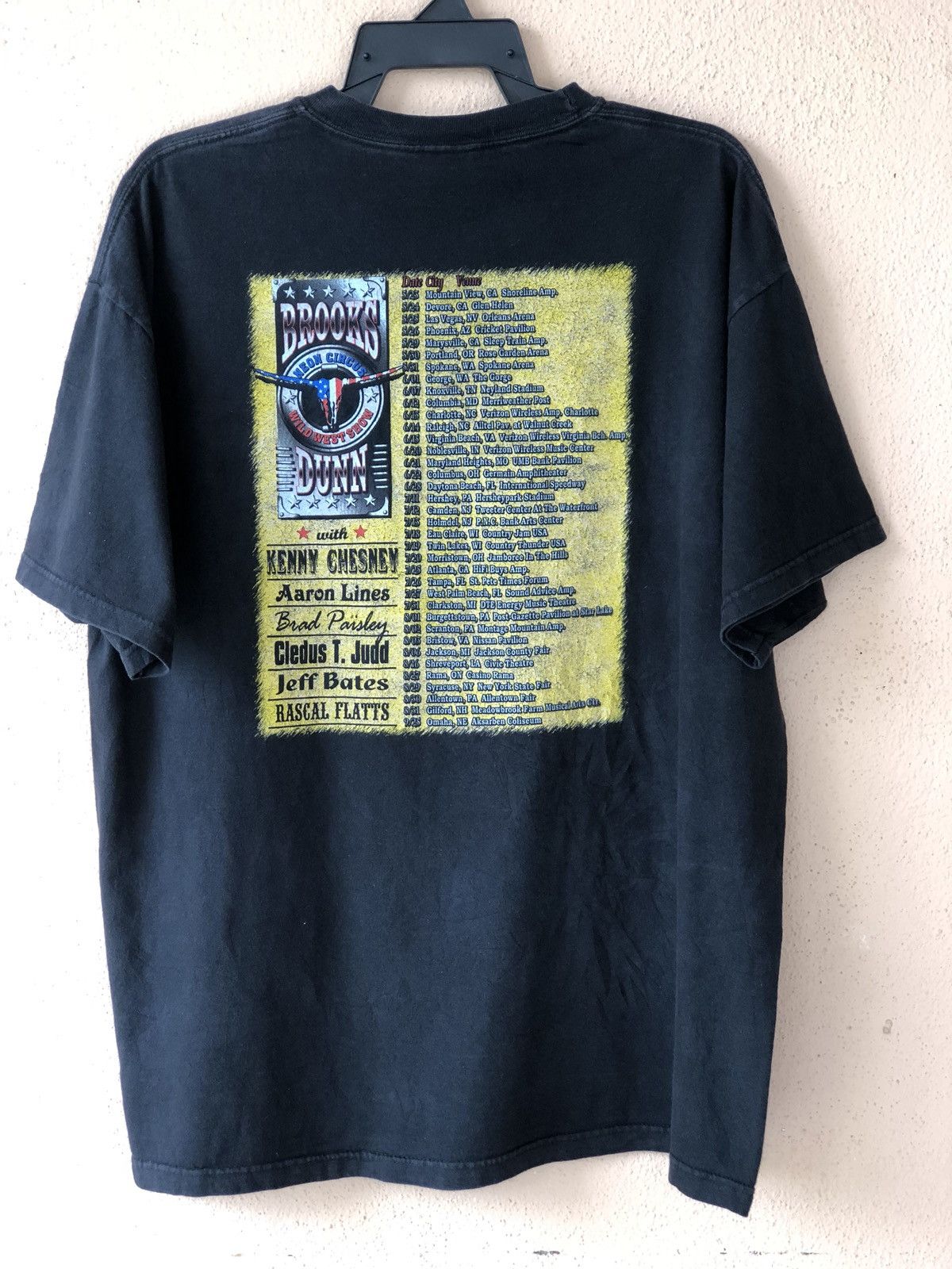 Vintage BROOKS DUNN Country Rock Tour Promo Tee