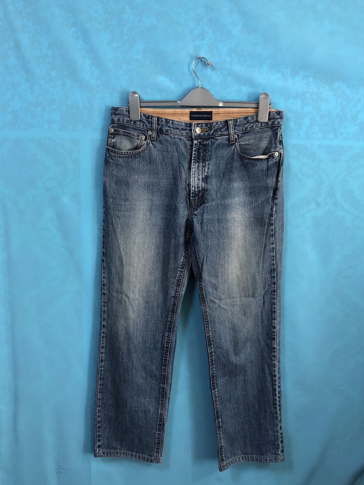 Japanese Brand CHRISTIAN ORANI WASHED SKULL SIZE 32 Size US 33 - 4 Thumbnail