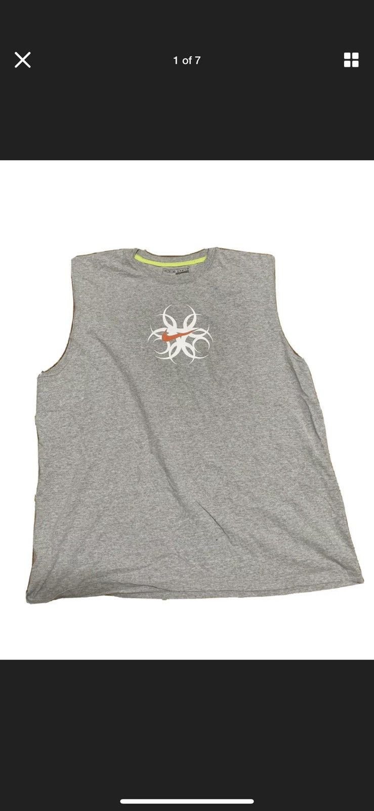 mens nike cut off shirts