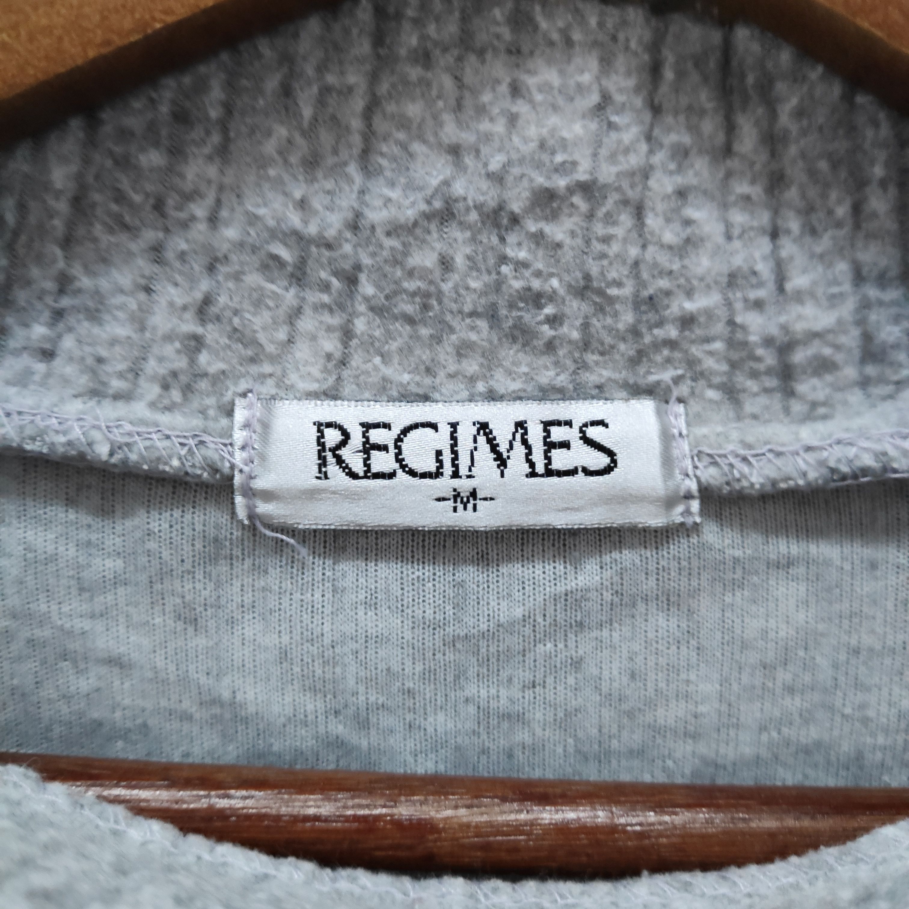 Atelier New Regime Regimes “Generation” Ribbed Crewneck – Made in Japan Size US M / EU 48-50 / 2 - 3 Thumbnail