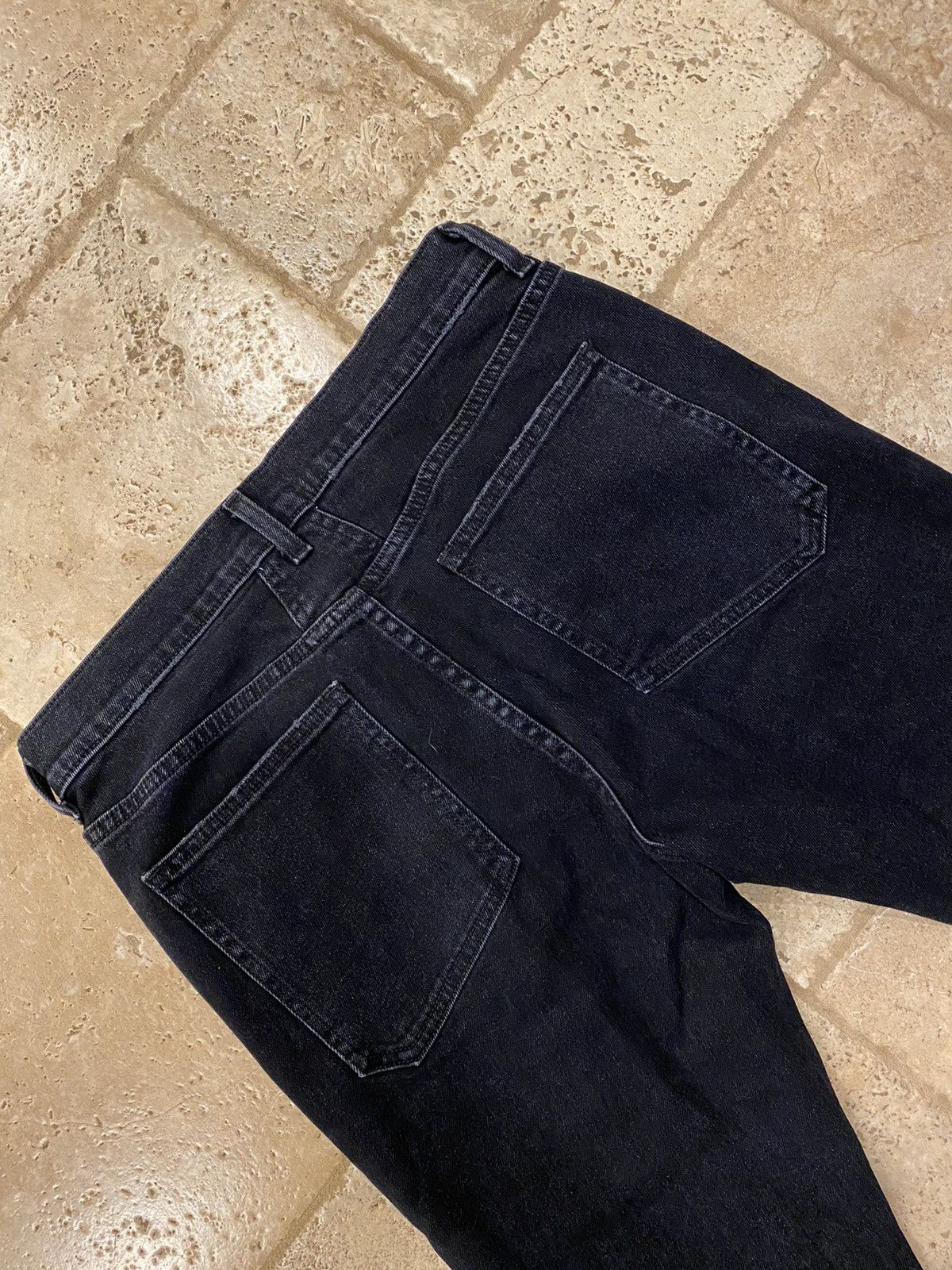 Rhude Rhude Black Snap Denim Jeans Size US 33 - 5 Thumbnail