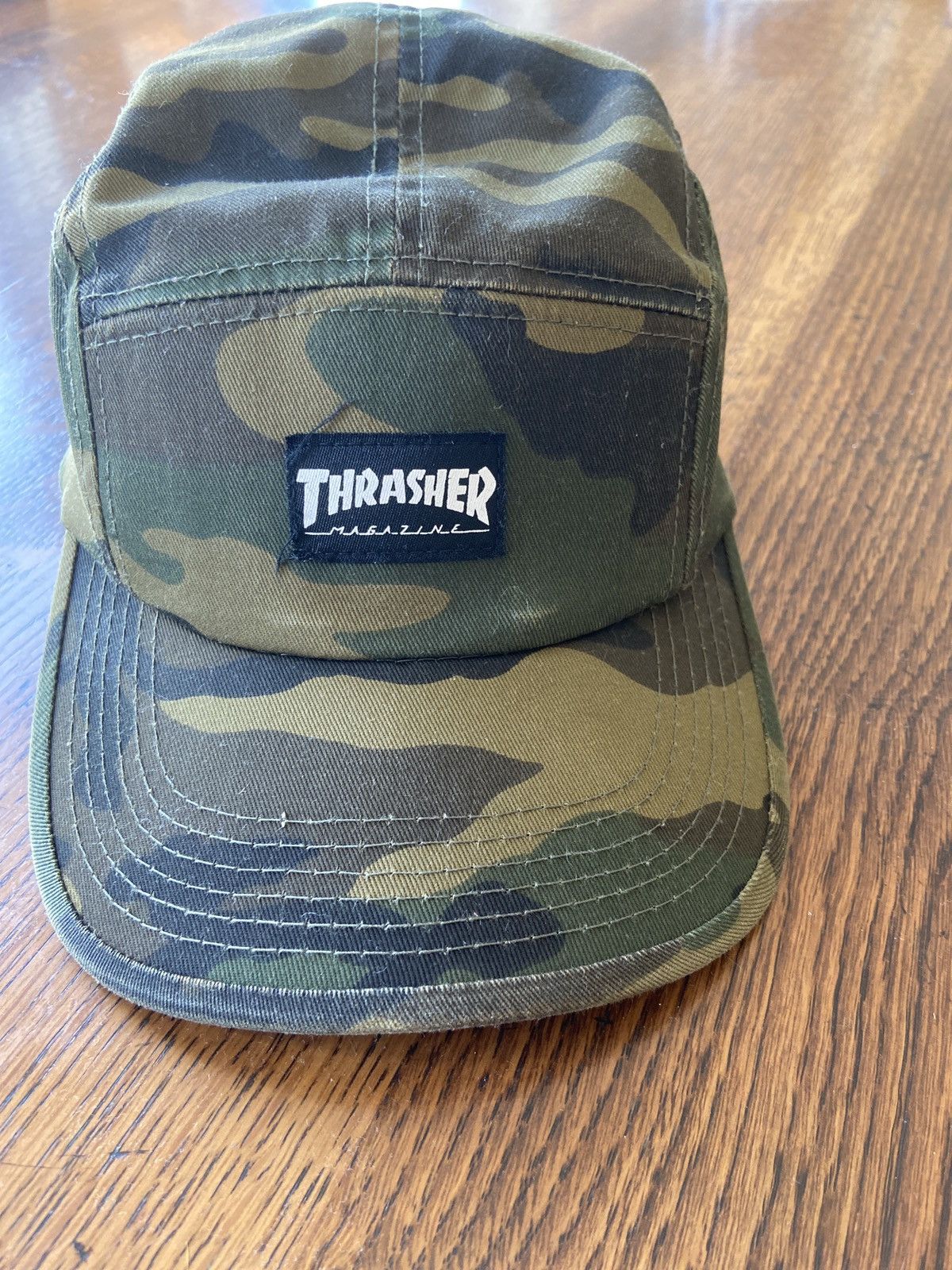 Thrasher Thrasher 5 panel hat camo Grailed