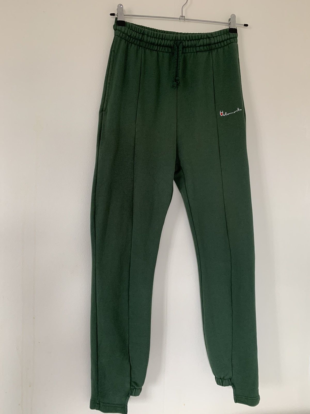 Vetements Ss16 Green Champion Sweatpants