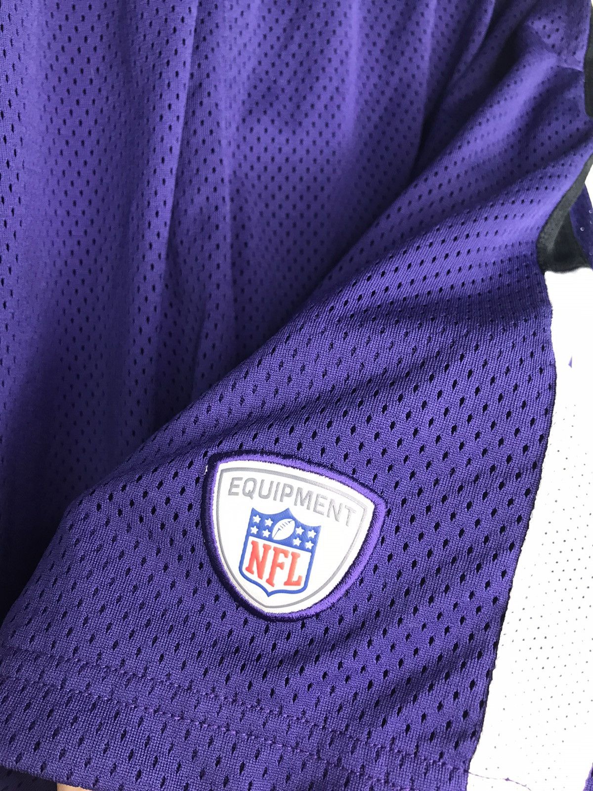 NFL Vintage Nike Baltimore Ravens Training Shorts Team Issue Size US 33 - 3 Thumbnail