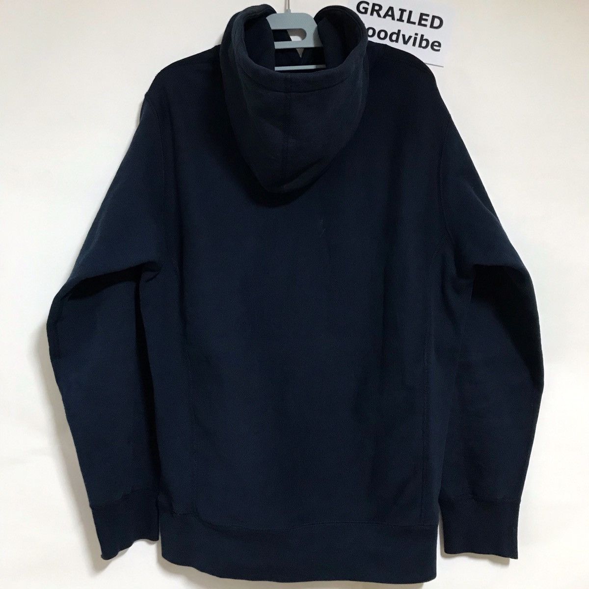 Supreme 2013 Supreme Box Logo Hoodie Red On Navy Rare Size US L / EU 52-54 / 3 - 2 Thumbnail