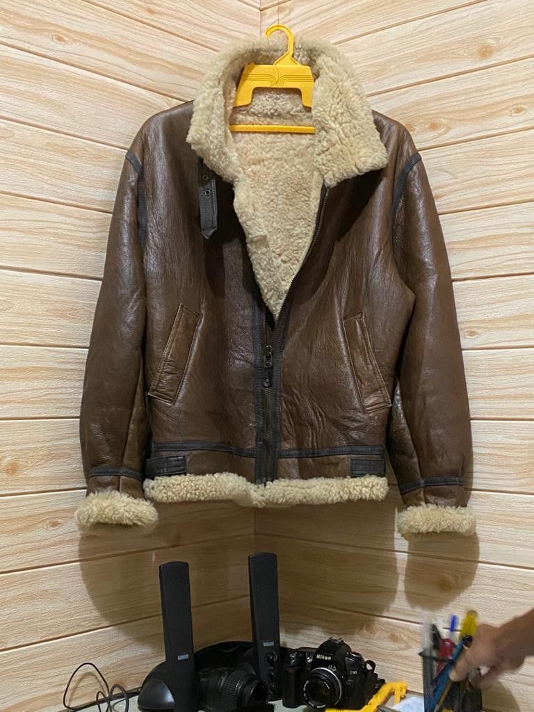 ジャケット・アウター Old US ARMY AIR FORCE B3 Flight Jacket Vintage 90s Flight Equipment Type B3 Us Army Air Force