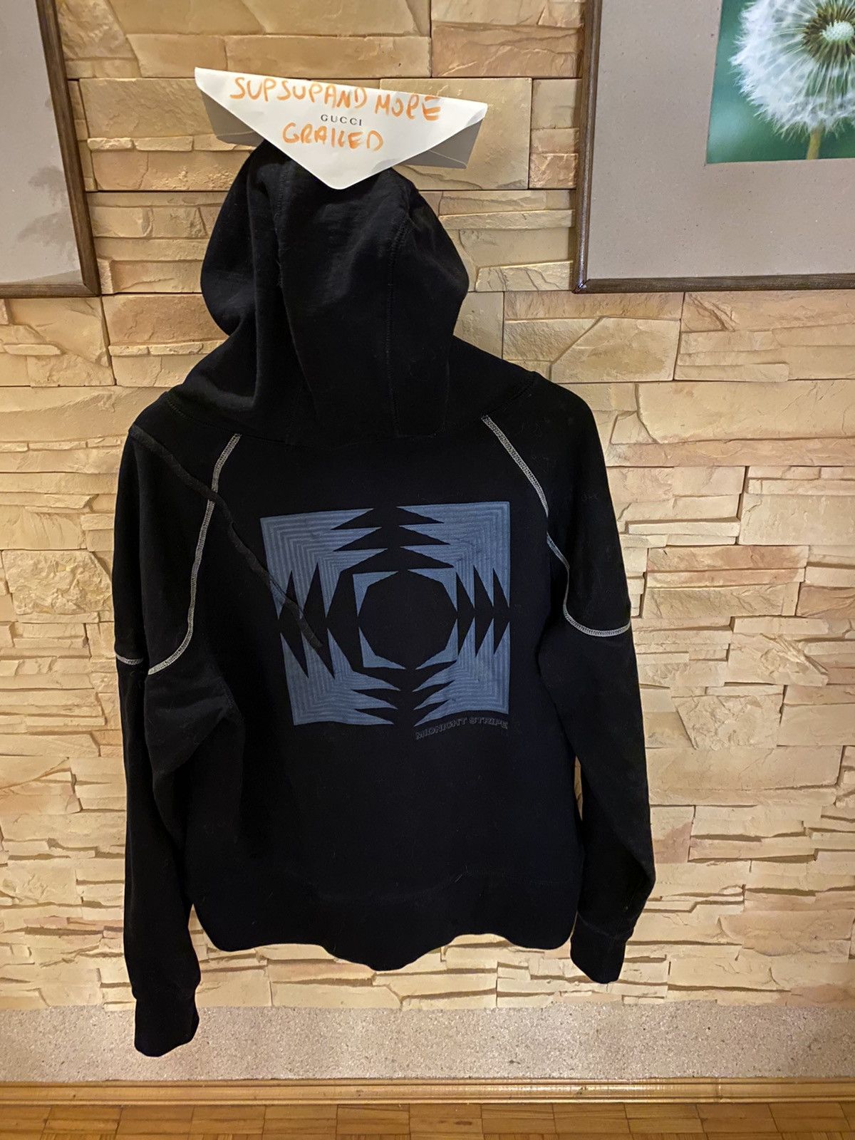 Kiko Kostadinov Kiko Kostandinov Midnight Stripe Hoodie 0072019 | Grailed