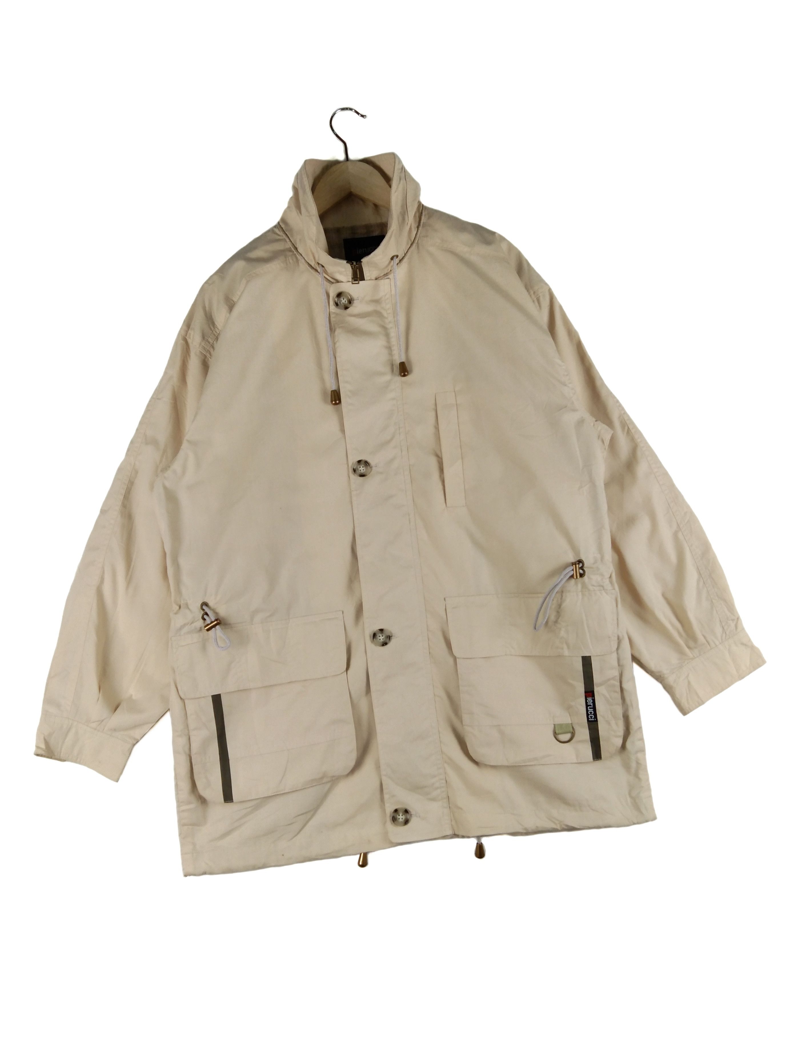 Vintage 💥RARE💥VINTAGE 90s PIERUCCI ITALY JACKET x ITALIAN DESIGNER Size US L / EU 52-54 / 3 - 3 Thumbnail