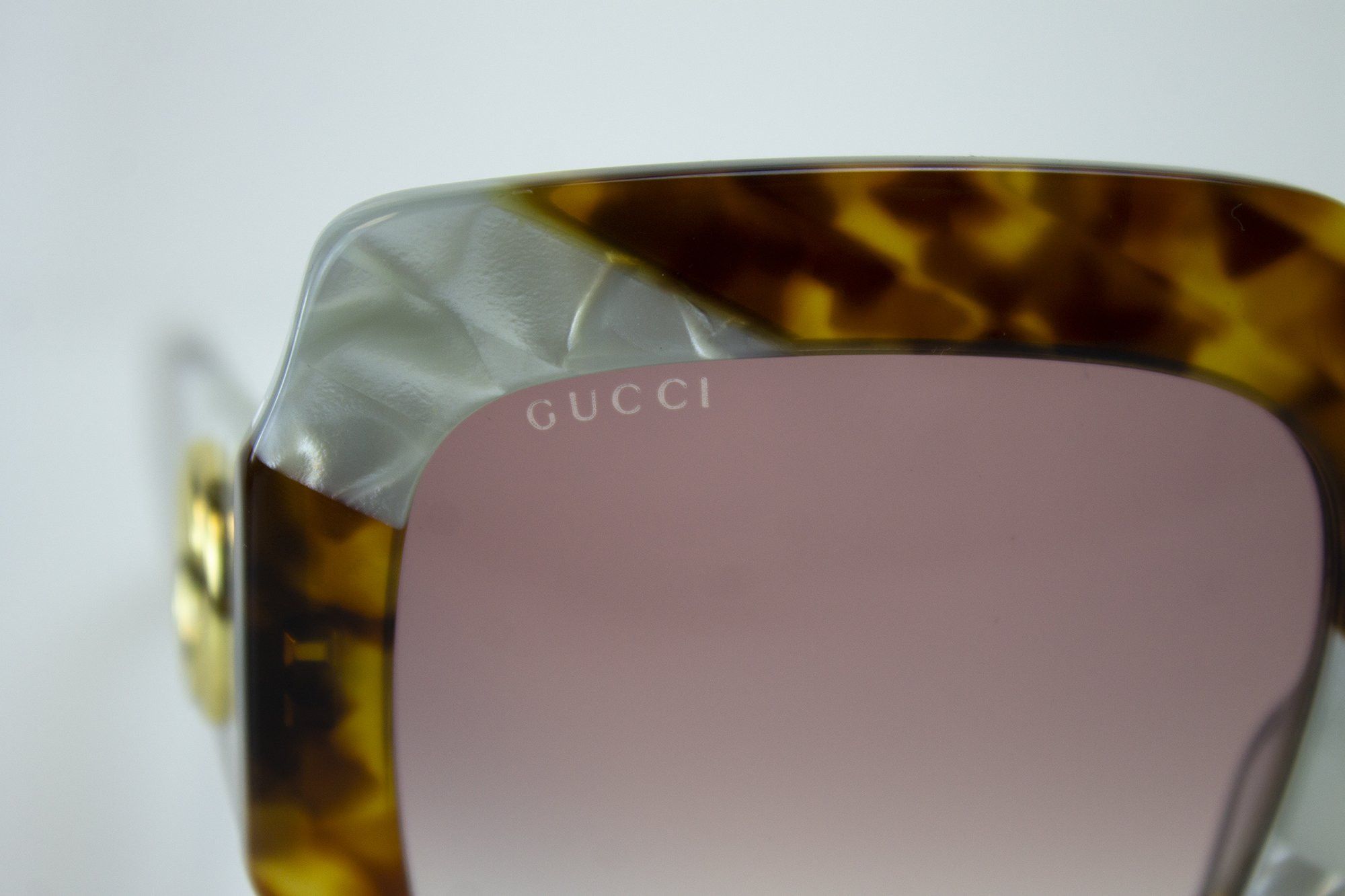 Gucci Gucci Square Sunglasses Size ONE SIZE - 5 Thumbnail
