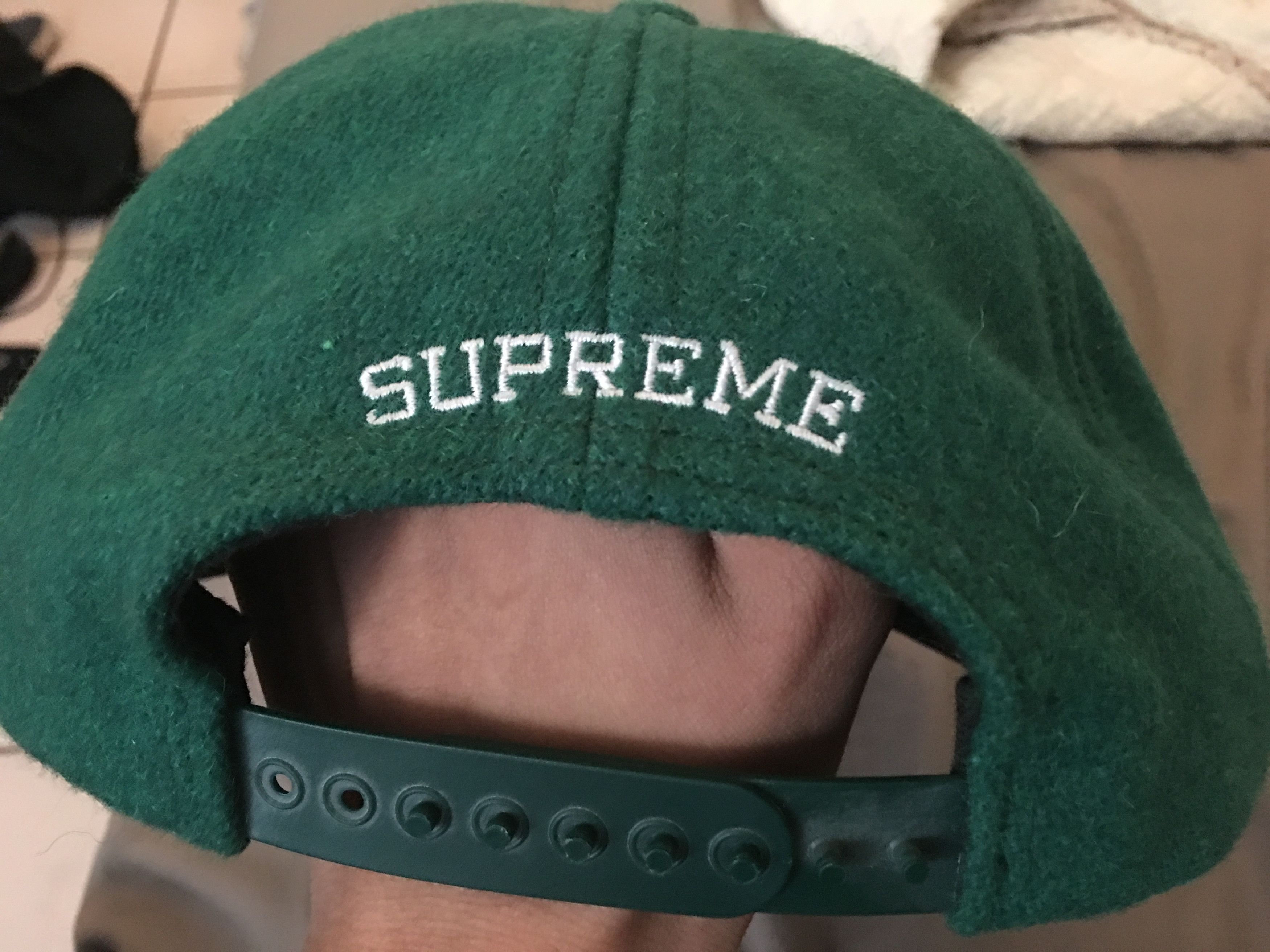 Supreme Fuck Bitches Get Money Chenille S Wool Hat | Grailed