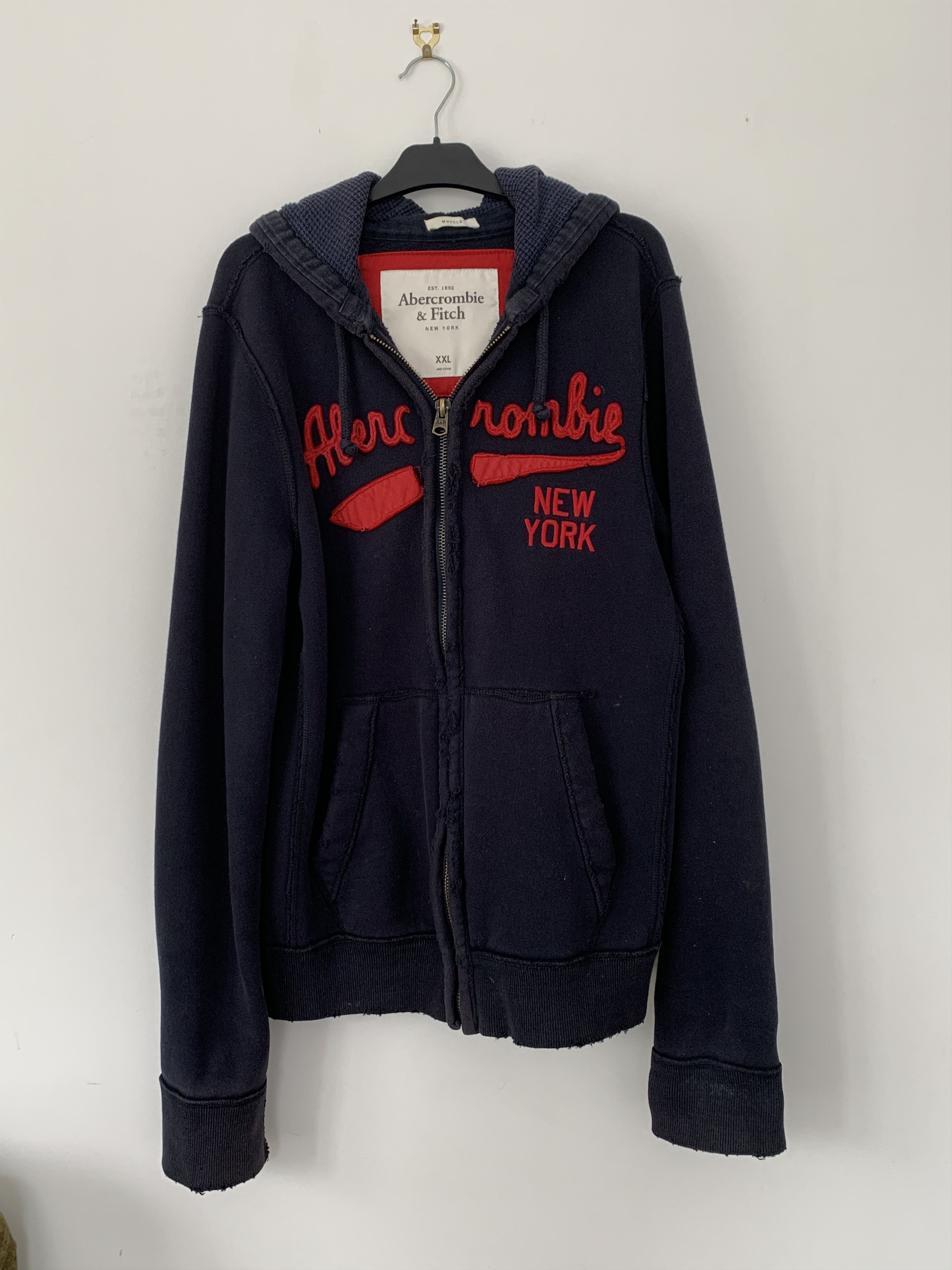 Abercrombie and fitch discount zip up hoodie