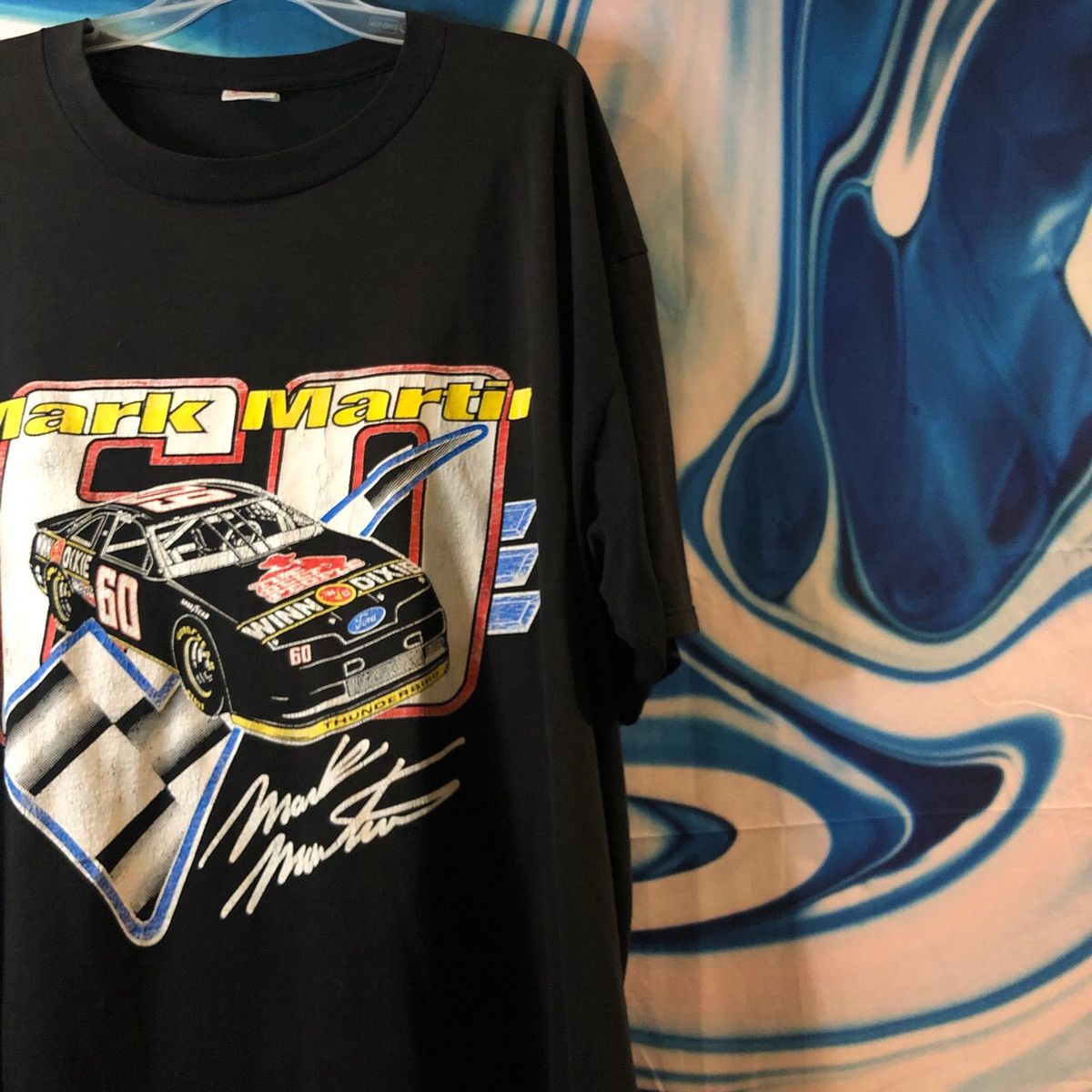 90s Mark Martin shirt