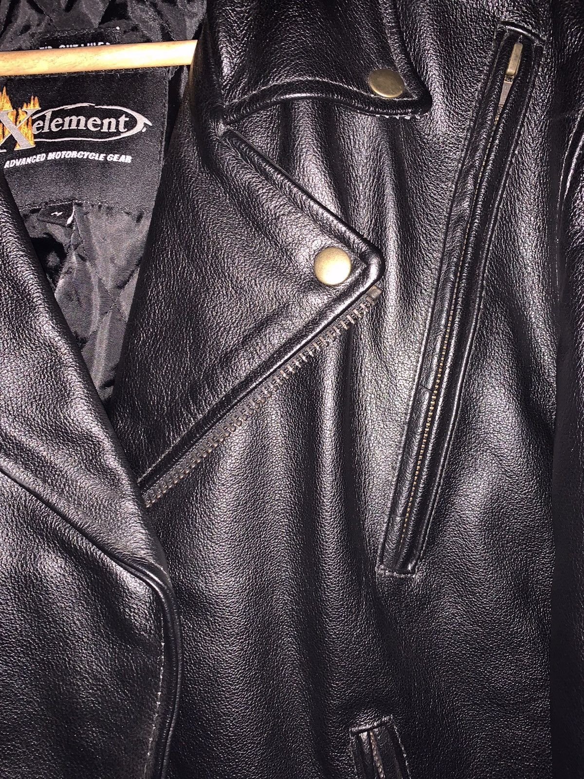 Vintage × Xelement Leather Motorcycle Jacket Size US M / EU 48-50 / 2 - 3 Thumbnail