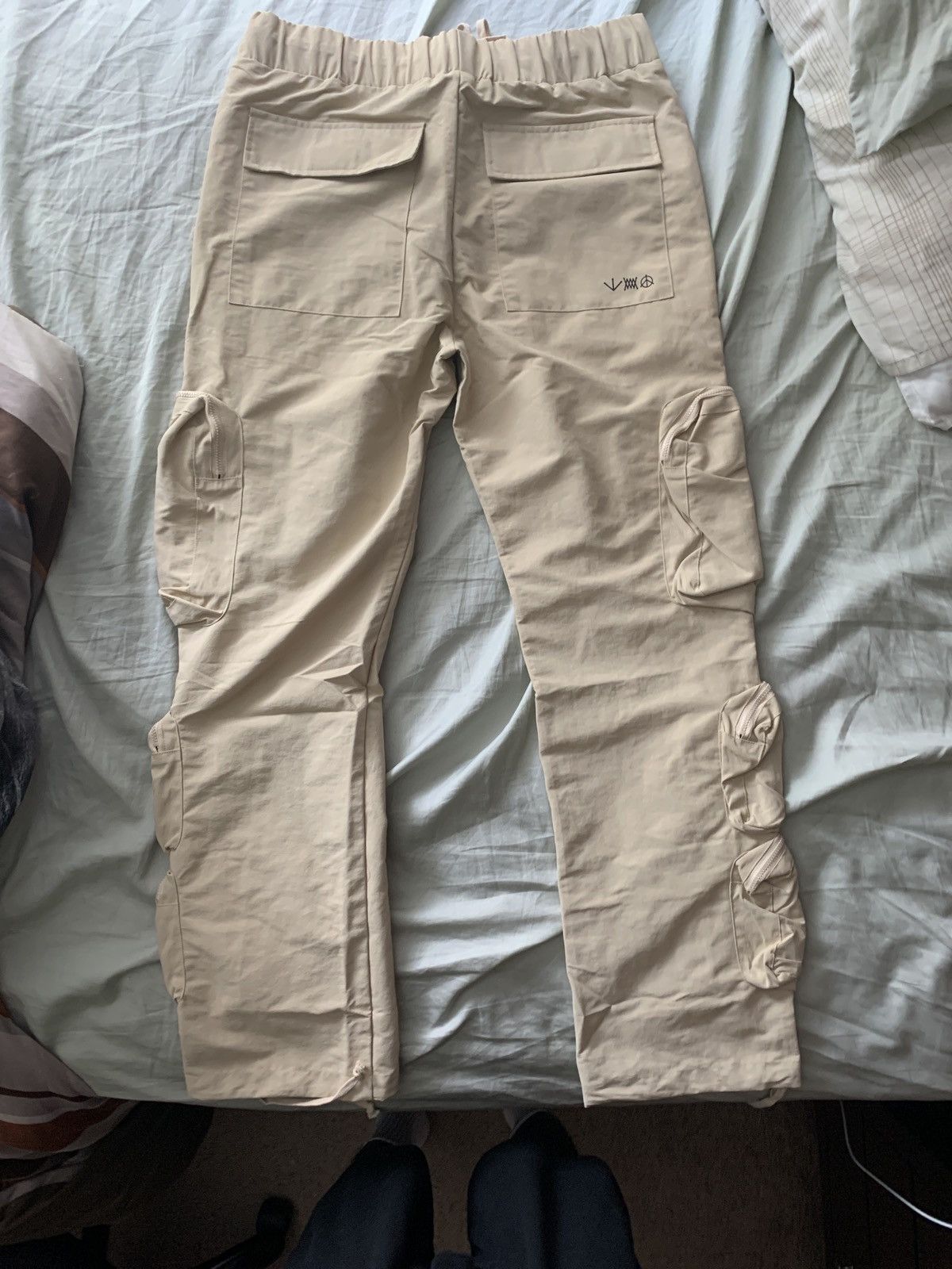 jacov WHOISJACOV “BONE” SIX POCKET CARGO PANTS SIZE LARGE Size US 34 / EU 50 - 2 Thumbnail