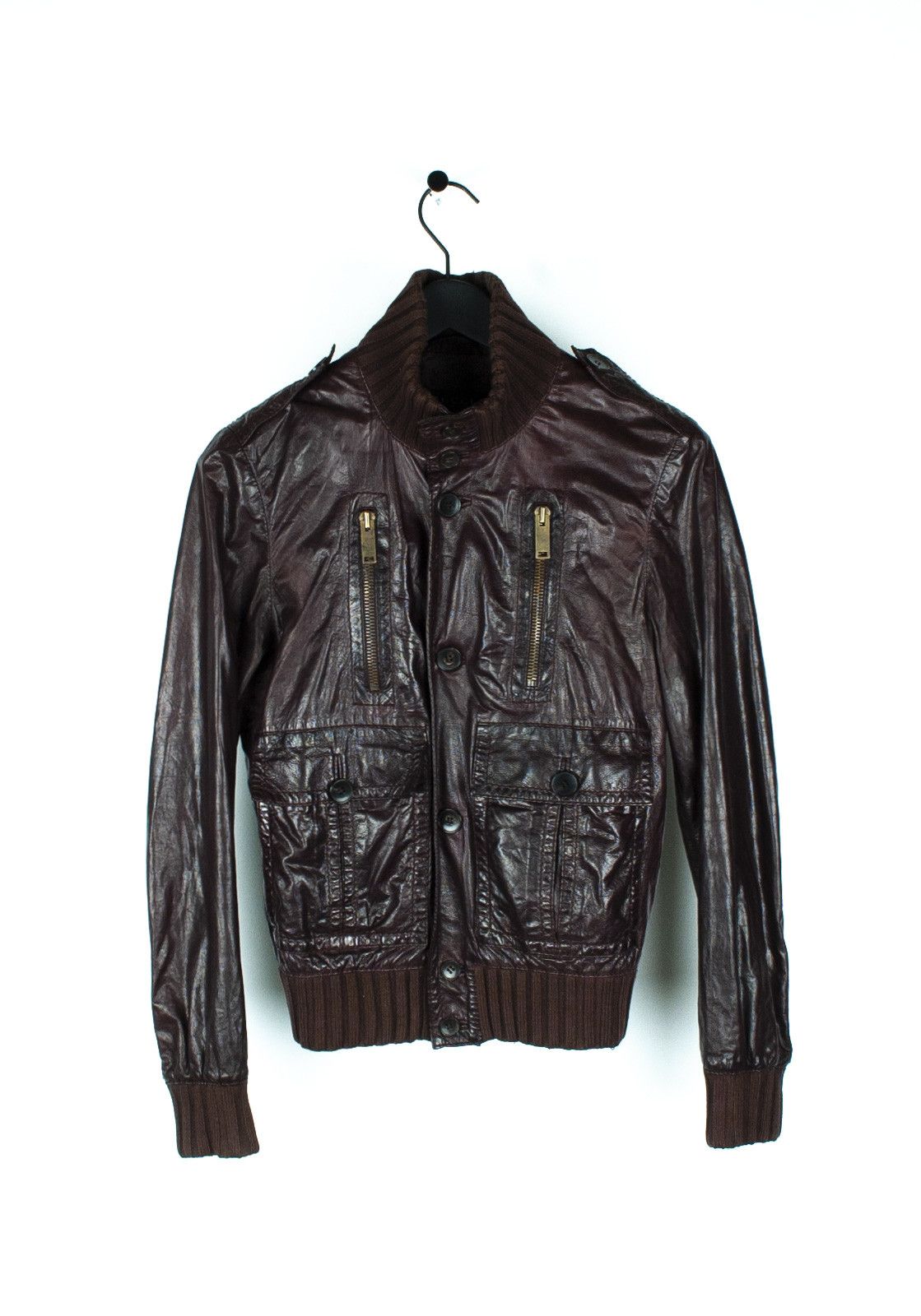 Gucci madonna leather jacket online