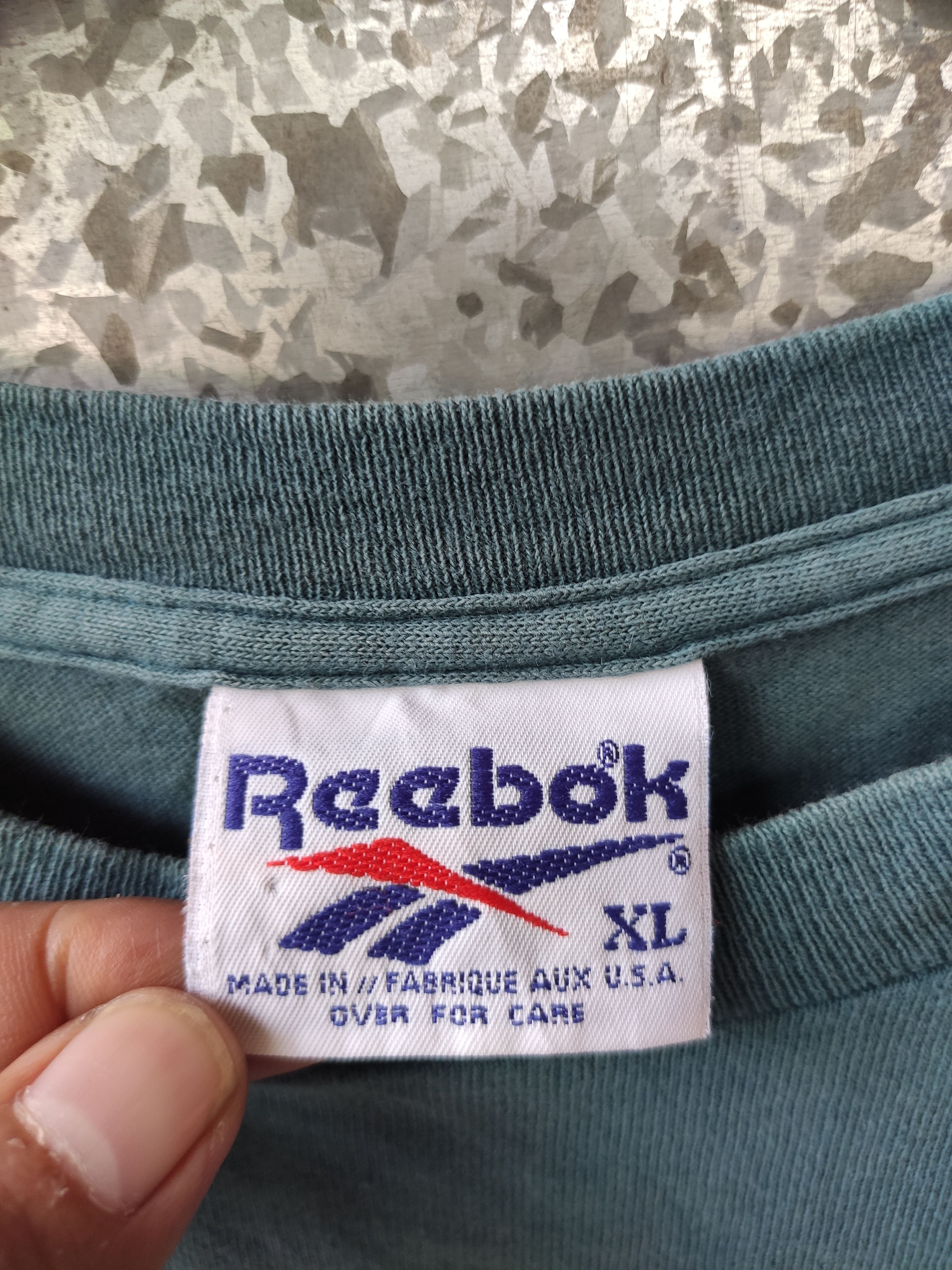 Reebok 🔥 Vintage 90s Vintage reebok t shirt big logo Size US M / EU 48-50 / 2 - 4 Thumbnail