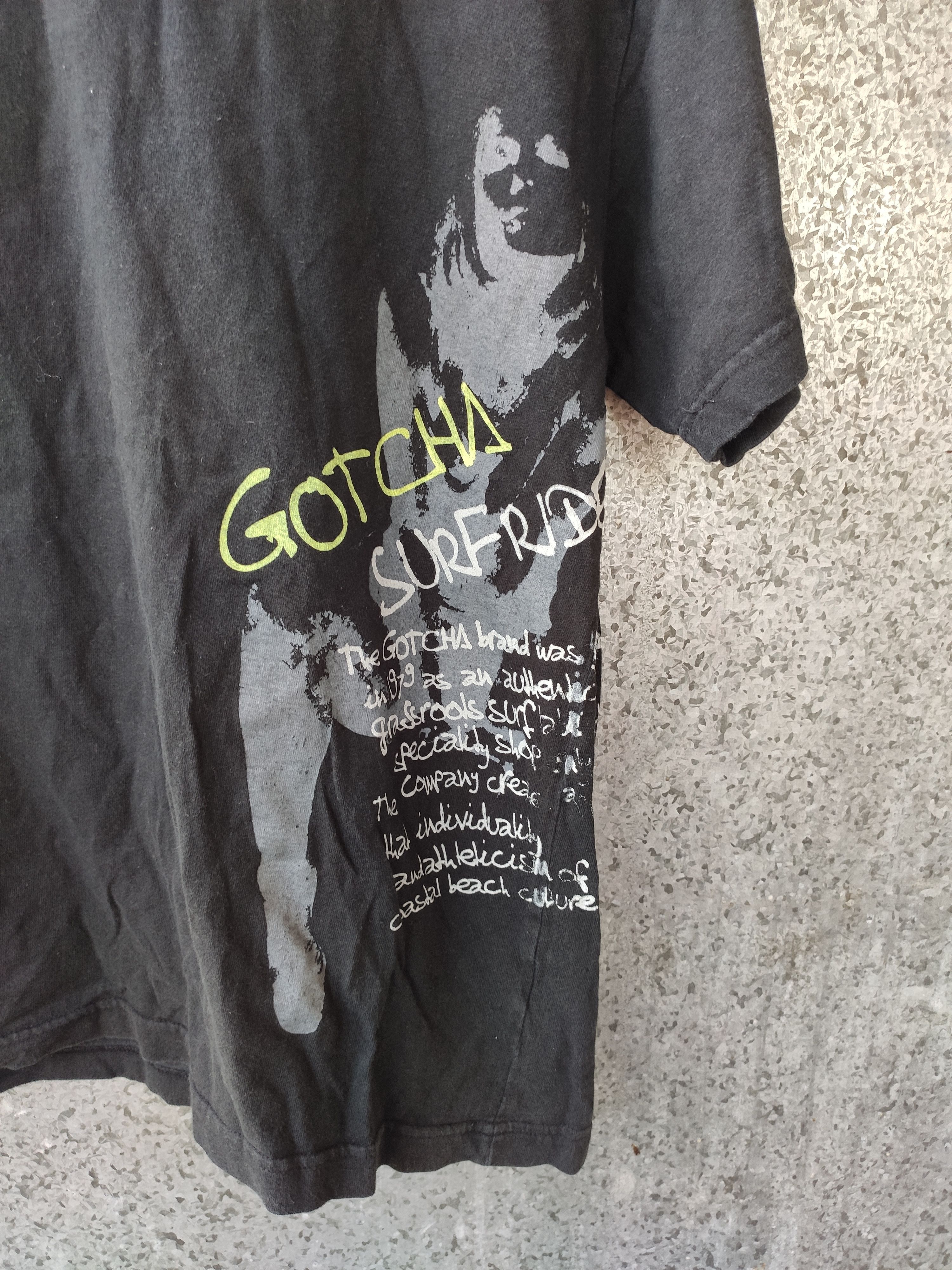 Gotcha Vintage Gotcha t shirt Size US M / EU 48-50 / 2 - 2 Thumbnail