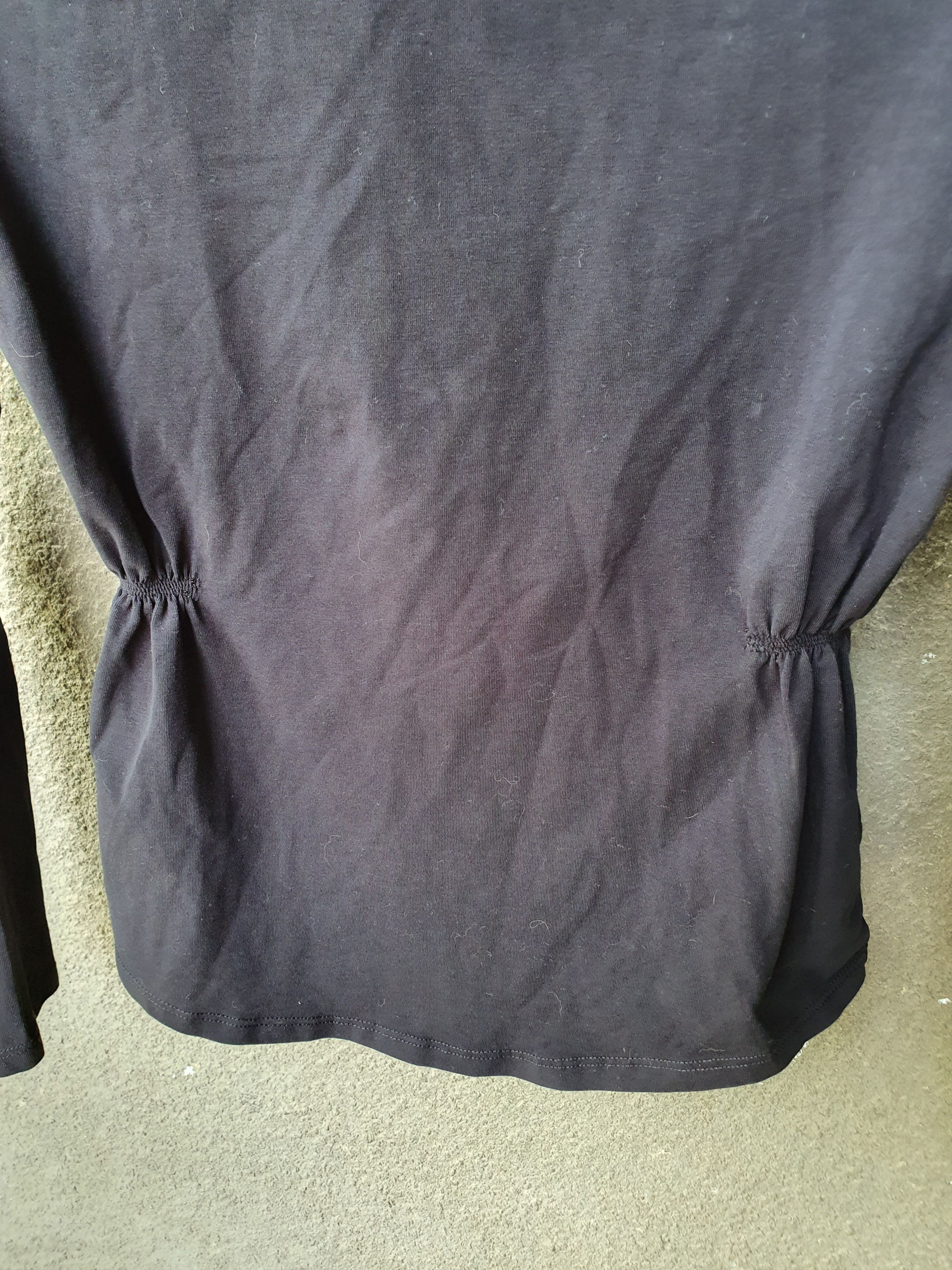 Burberry Burberry Women's long sleeve black t-shirt,sz XS (152cm) Size XS / US 0-2 / IT 36-38 - 8 Thumbnail
