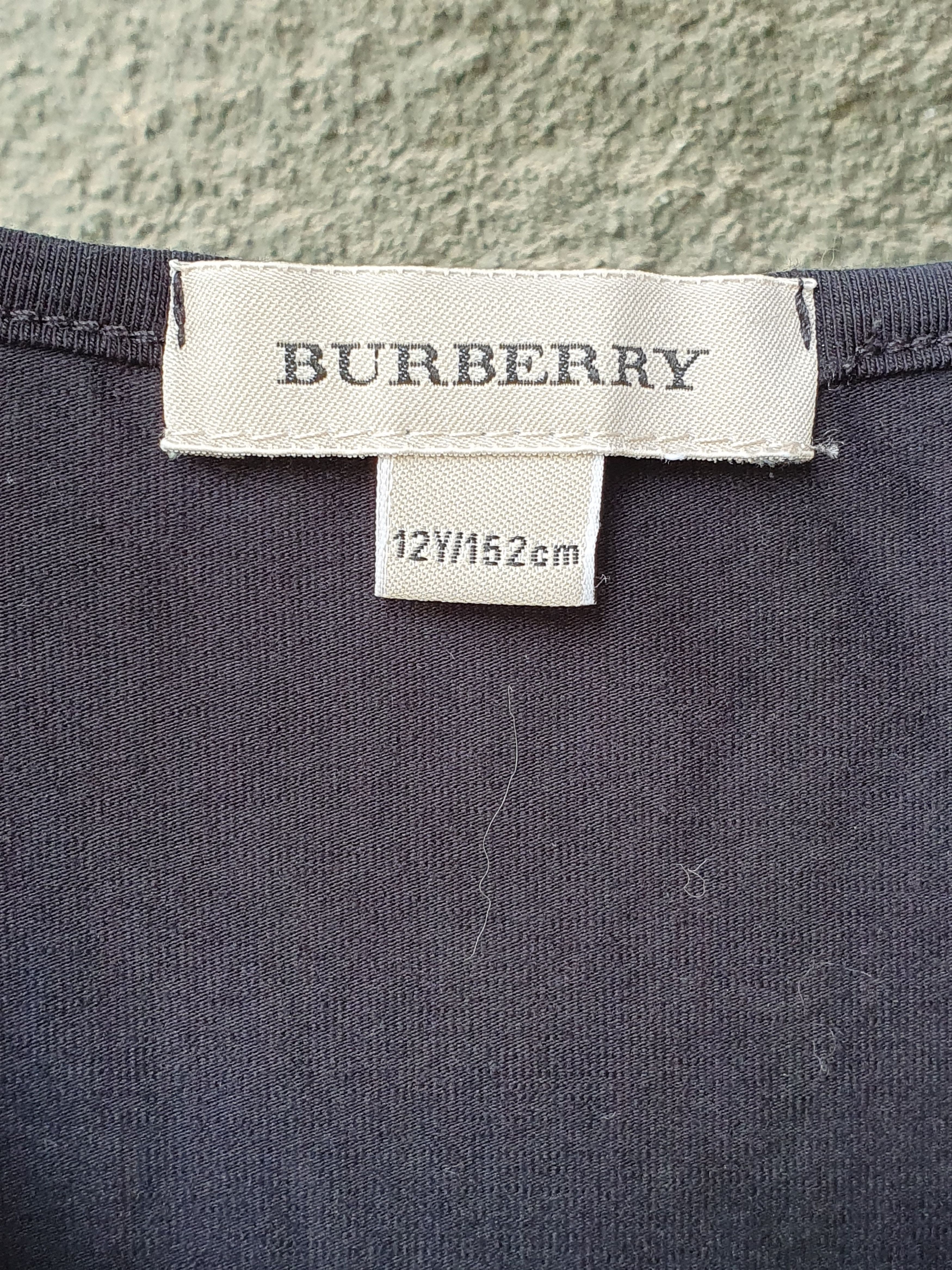 Burberry Burberry Women's long sleeve black t-shirt,sz XS (152cm) Size XS / US 0-2 / IT 36-38 - 4 Thumbnail