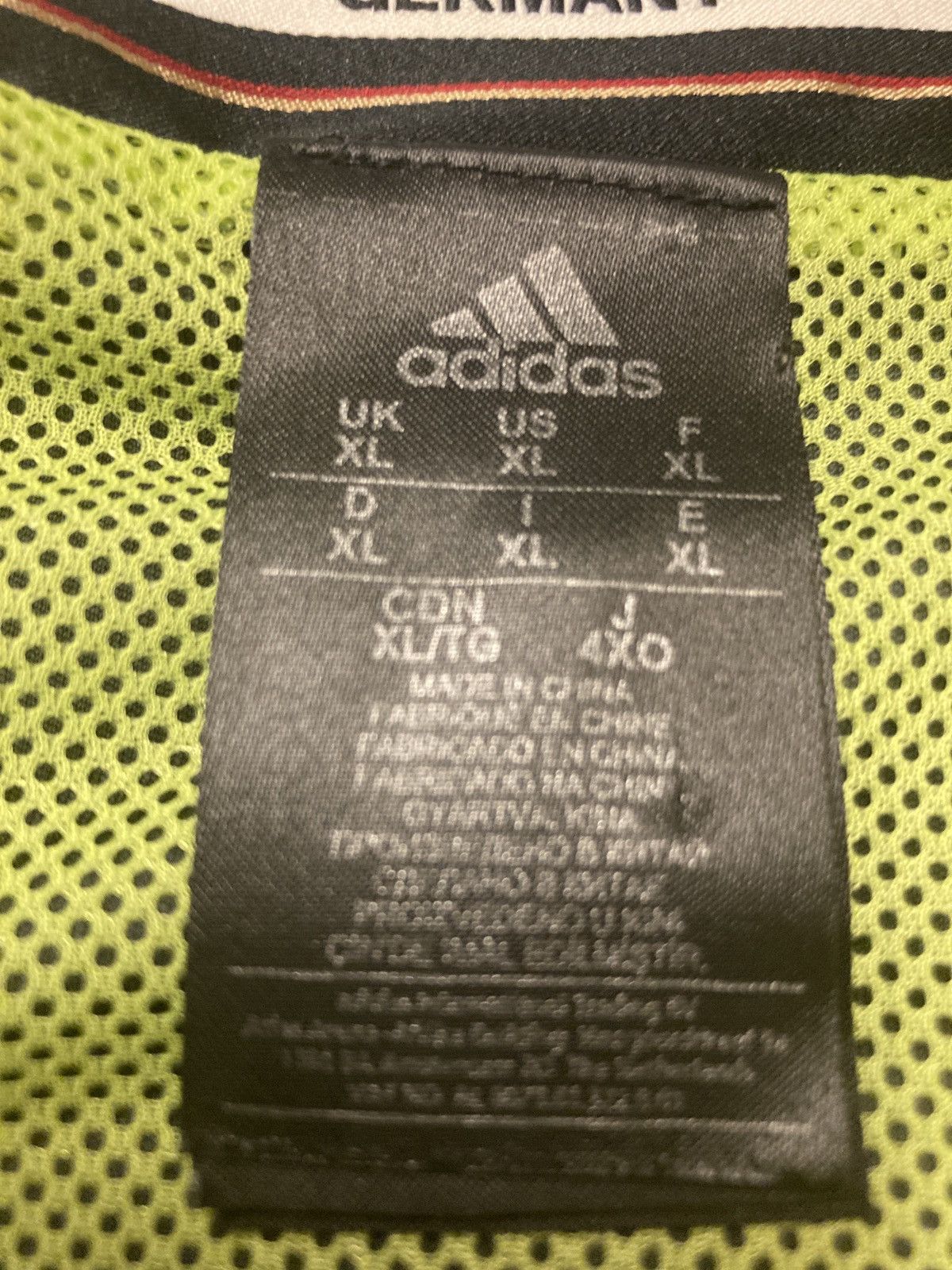 Adidas Germany Away Jersey with World Cup Champion patch Size US XL / EU 56 / 4 - 5 Thumbnail
