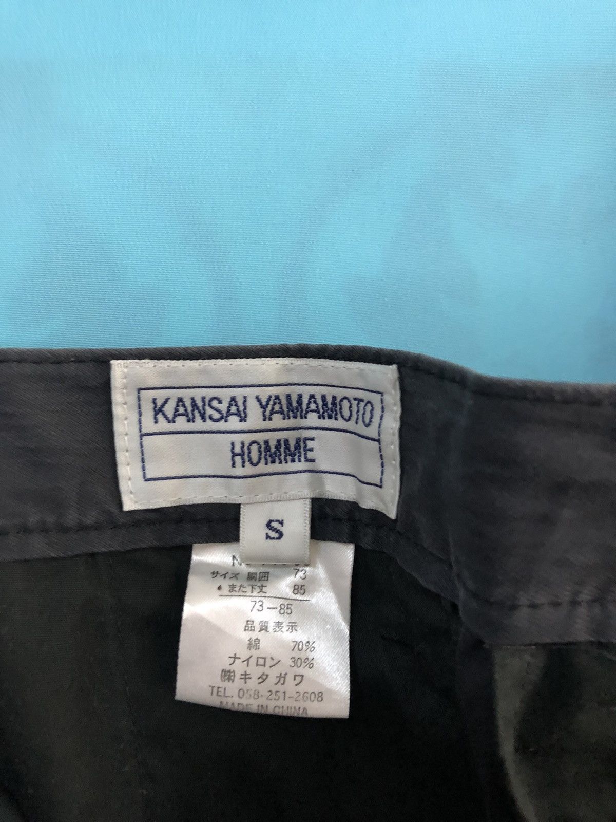 Kansai Yamamoto KANSAI YAMAMOTO LINEN BLEND SIZE 28 Size US 28 / EU 44 - 6 Thumbnail