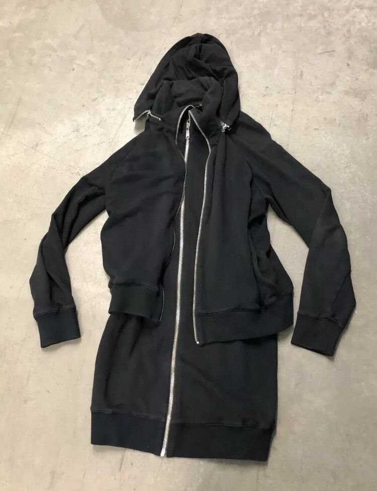 Ksubi Ksubi Jacket Hoodie M (Double Layer + Zipper not Rick Owens) Size US M / EU 48-50 / 2 - 3 Thumbnail