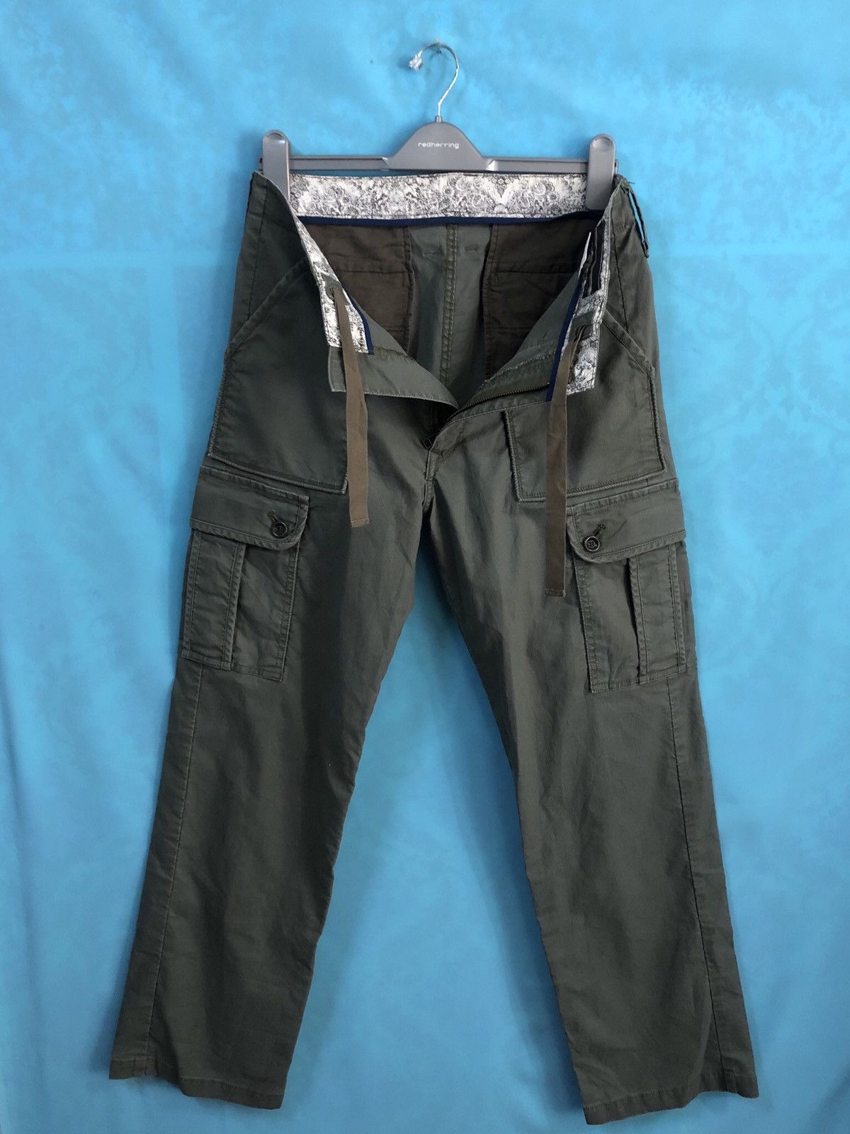 Japanese Brand 2000s SAMPLE MEN's MELROSE MILITARY #684 Size US 34 / EU 50 - 4 Thumbnail